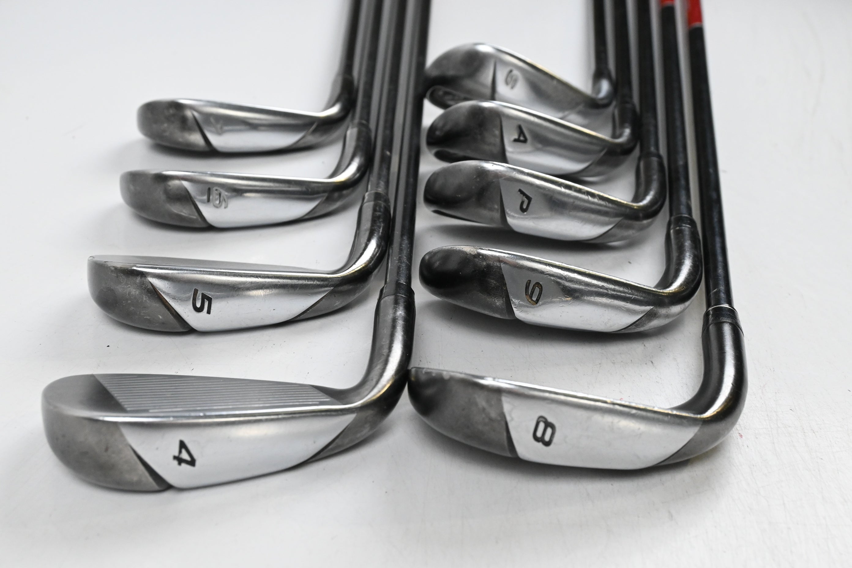Taylormade Burner 2.0 Irons / 4-PW+GW+SW / Regular Flex Superfast 65 Shafts