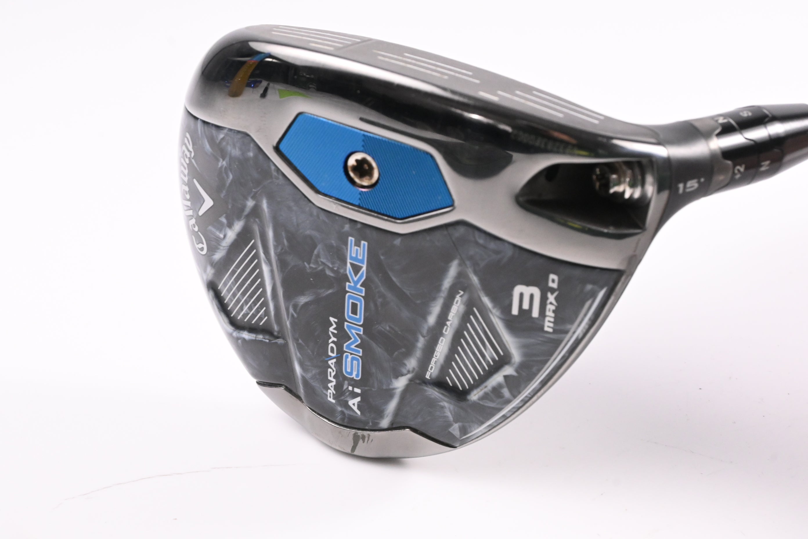 Callaway Paradym Ai Smoke Max D #3 Wood / 15 Degree / Stiff Flex Tensei AV Blue