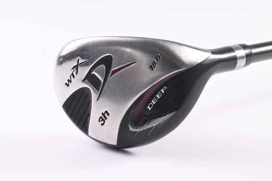 Wilson Deep Red WTX #3 Hybrid / 18 Degree / Regular Flex Wilson Shaft