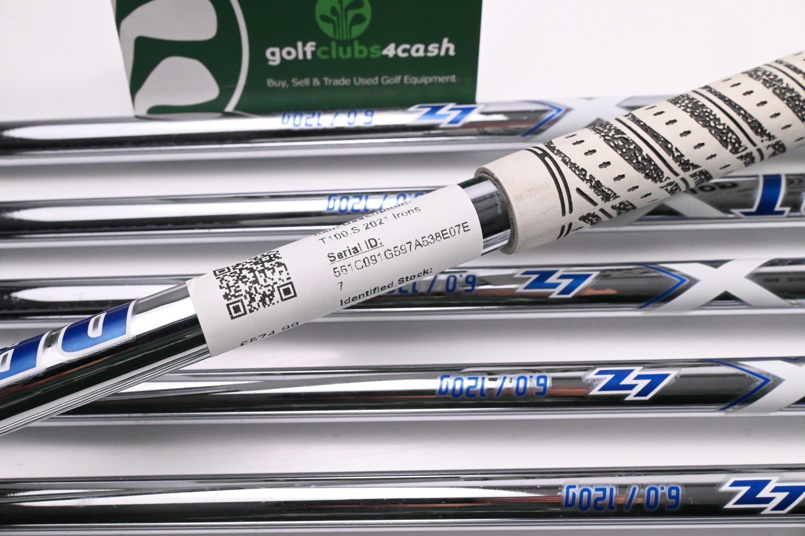 Titleist T100.S 2021 Irons / 4-PW / Stiff Flex Project X LZ 120 Shafts