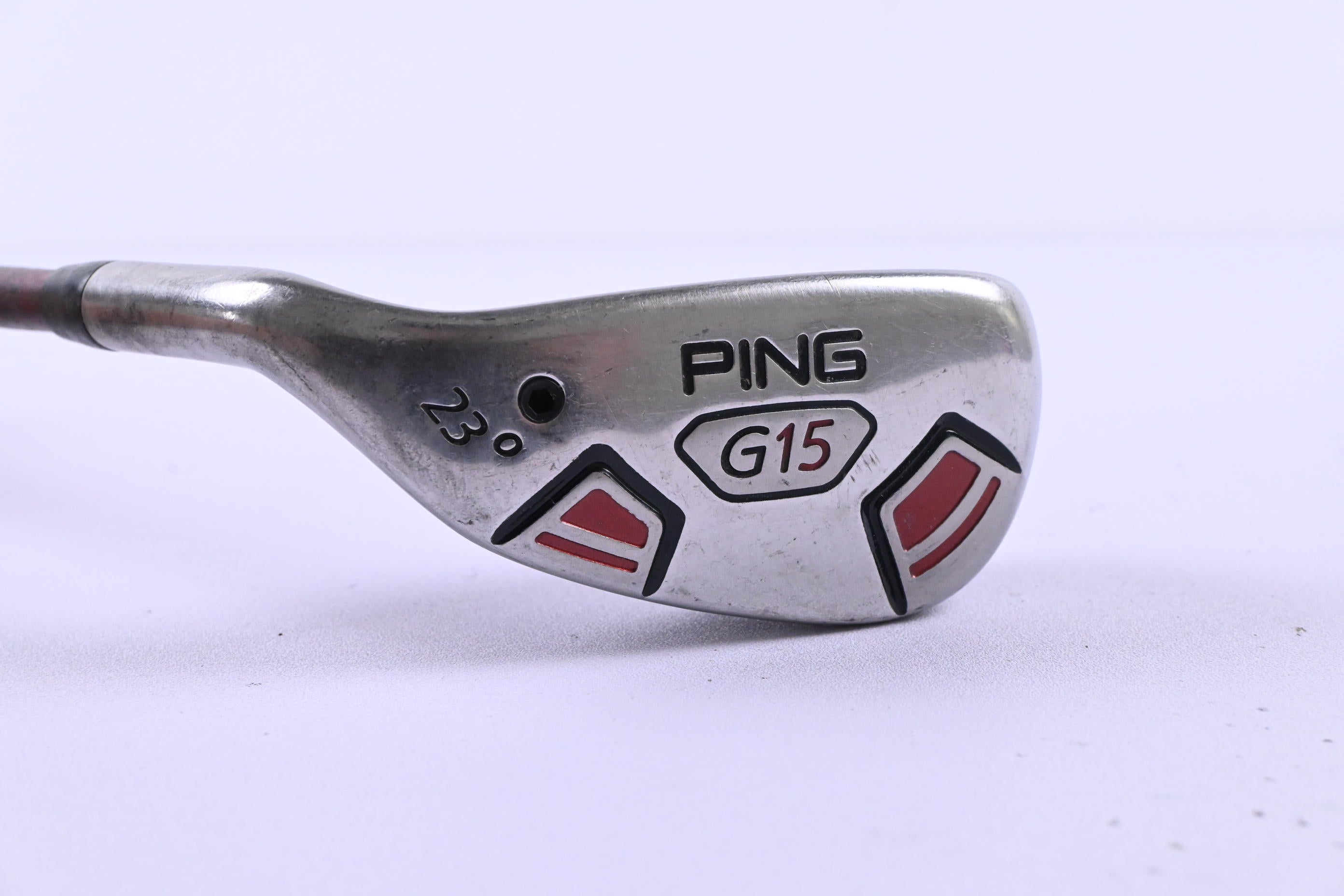 Left Hand Ping G15 #4 Hybrid / 23 Degree / Regular Flex Ping TFC 149H Shaft