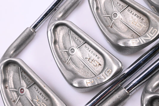 Ping ISI-Karsten Irons / 3-PW+SW / Red Dot / Stiff Flex Ping Cushin JZ Shafts