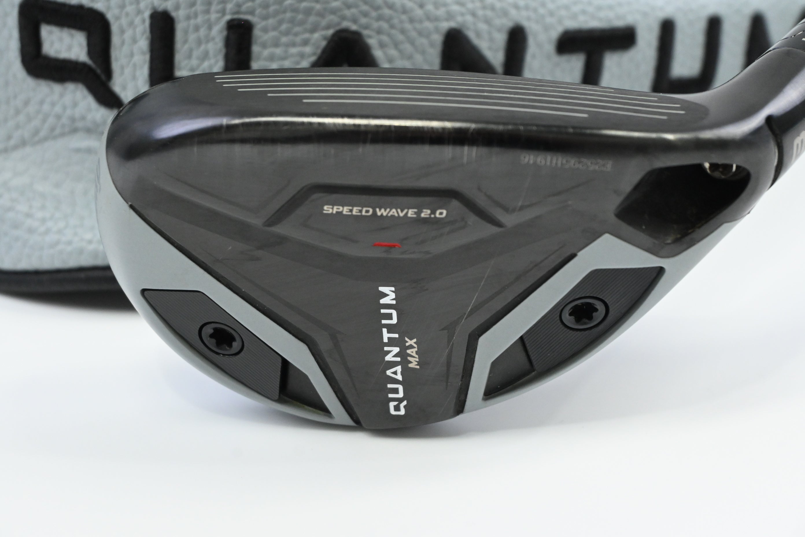 Callaway Quantum Max #3 Hybrid / 19 Degree / Stiff Flex Denali Frost Silver 70