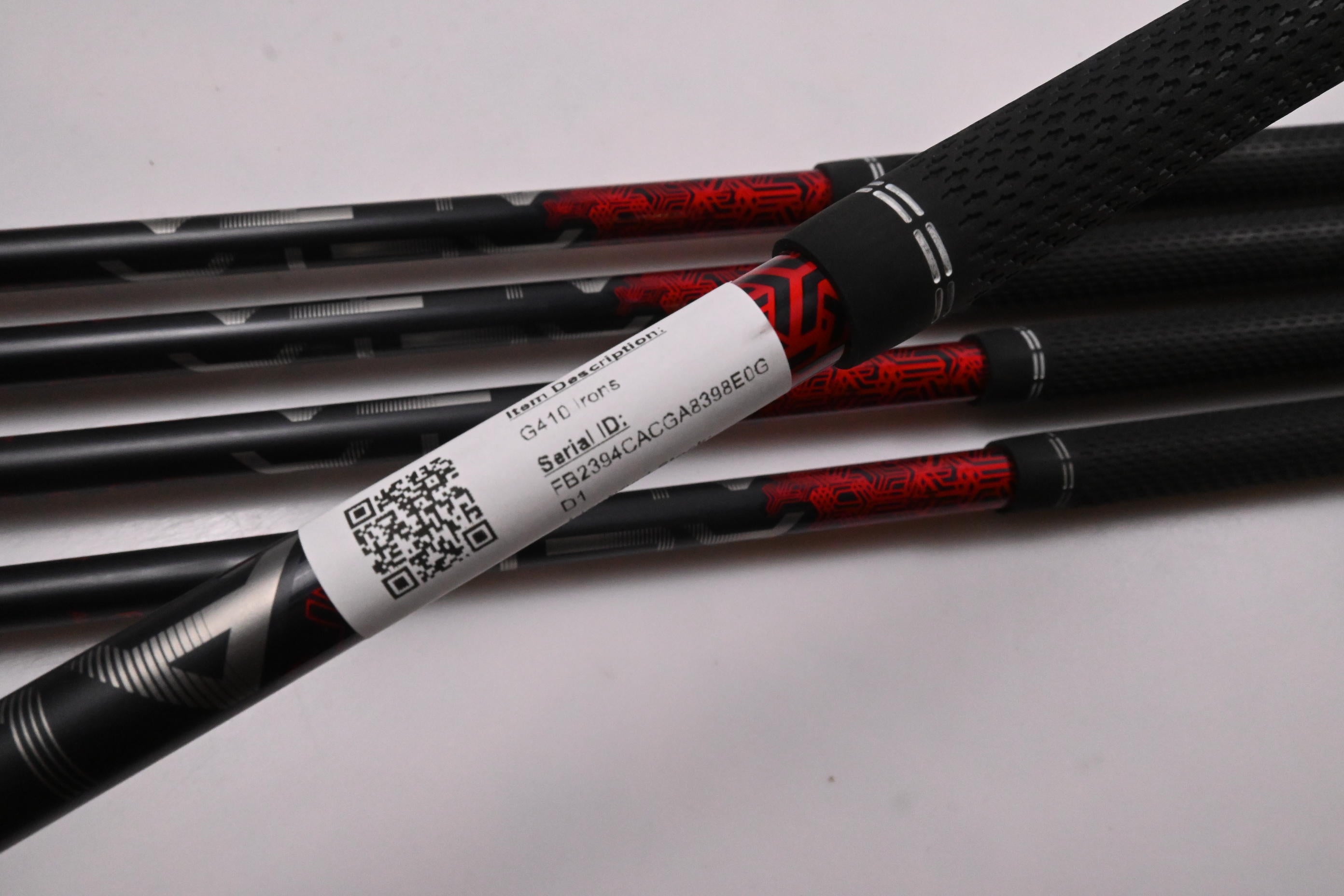 Ping G410 Irons / 6-PW / Blue Dot / Regular Flex Ping Alta CB Red Shafts