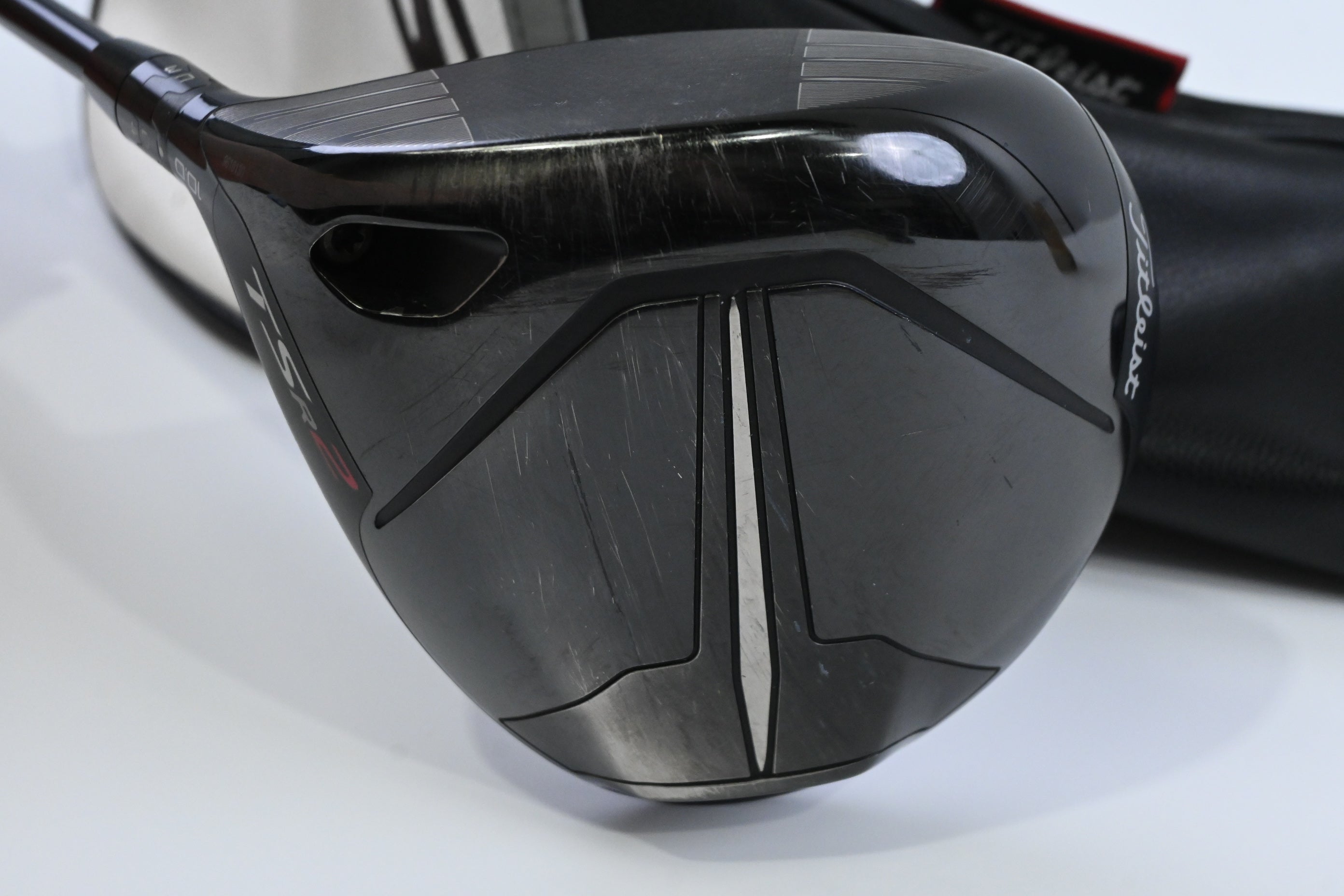 Left Hand Titleist TSR2 Driver / 10 Degree / Stiff Flex HZRDUS Gen4 Black 60