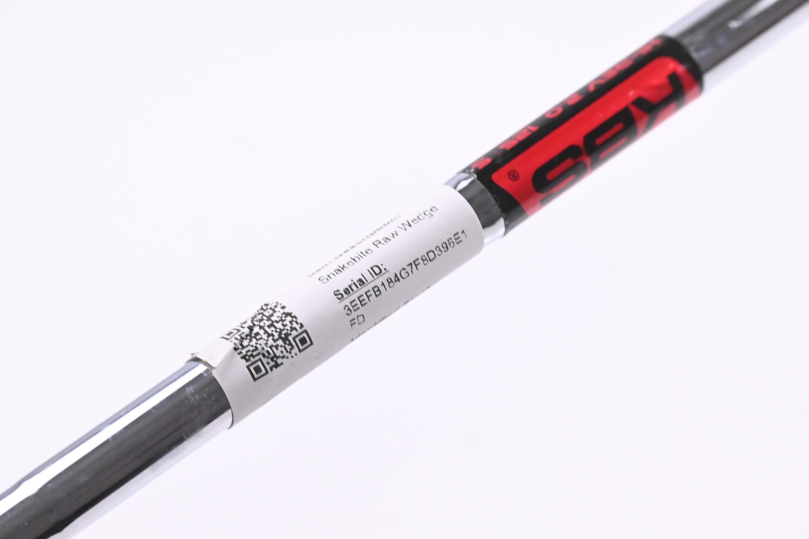 Cobra Snakebite Raw Lob Wedge / 60 Degree / Stiff Flex KBS Hi-Rev 2.0 125 Shaft