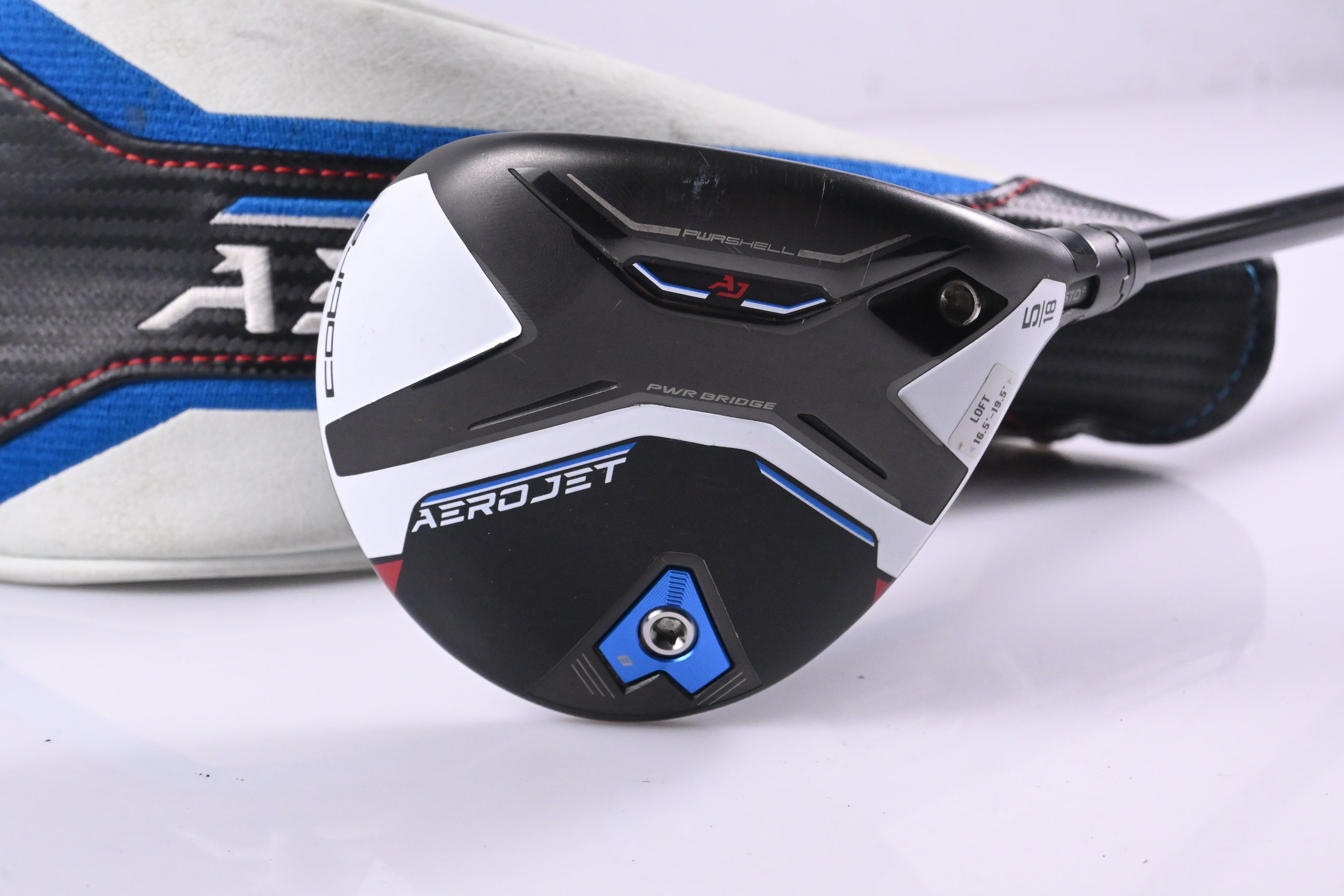 Cobra Aerojet #5 Wood / 18 Degree / Stiff Flex Kai'li Blue 60 Shaft