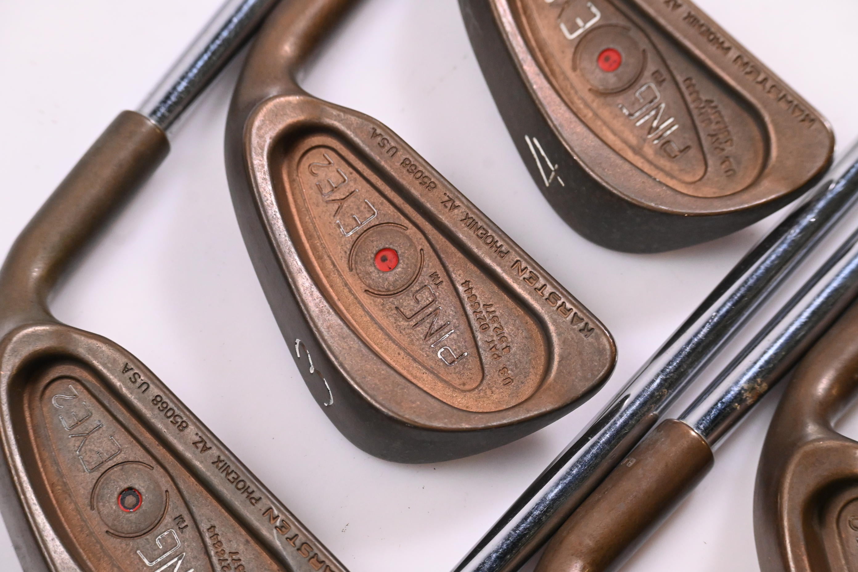 Ping Eye 2 BeCu Irons / 2-8i / Regular Flex Karsten Shafts