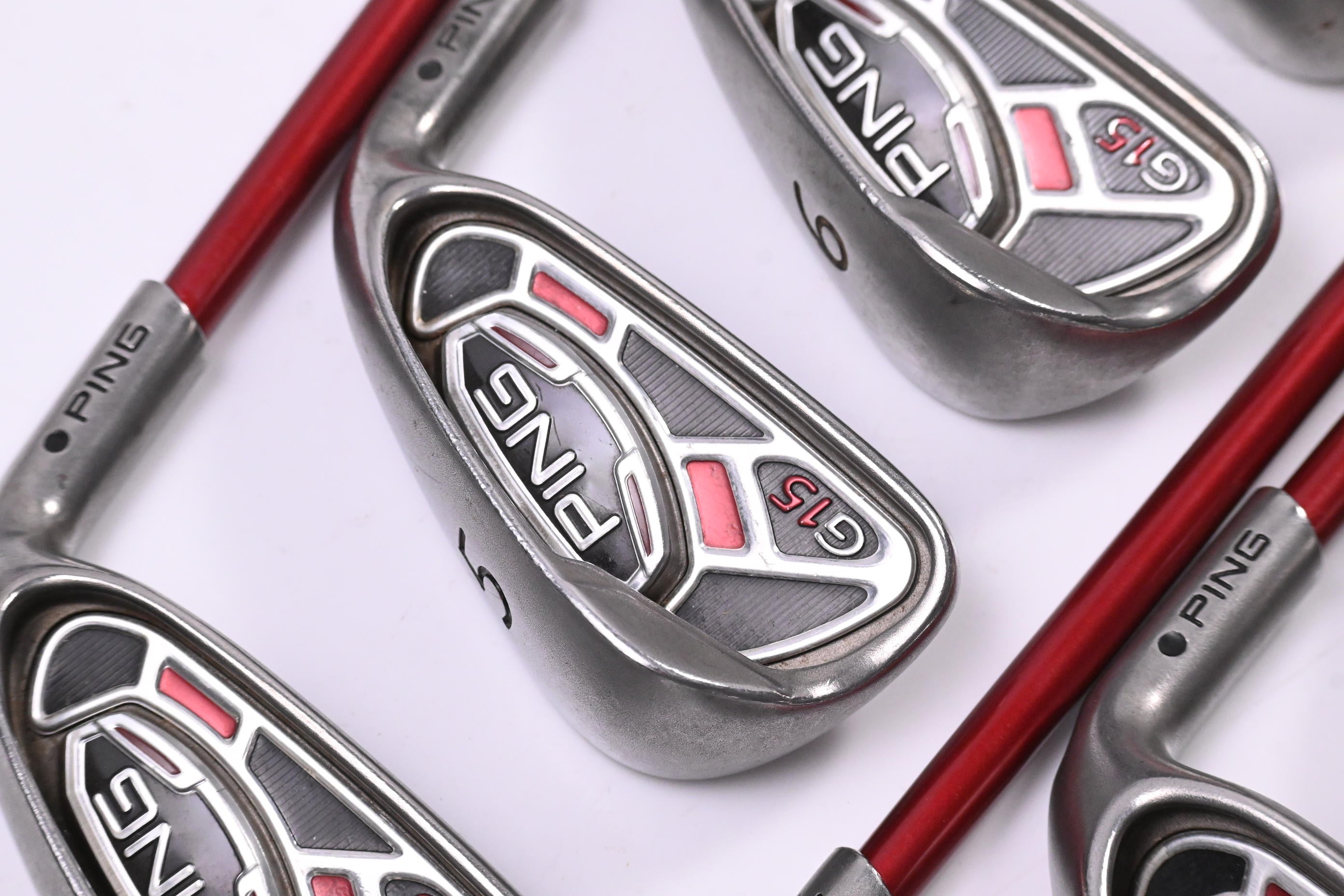 Ping G15 Irons / 4-PW+SW / Regular Flex Ping TFC 149 Shafts