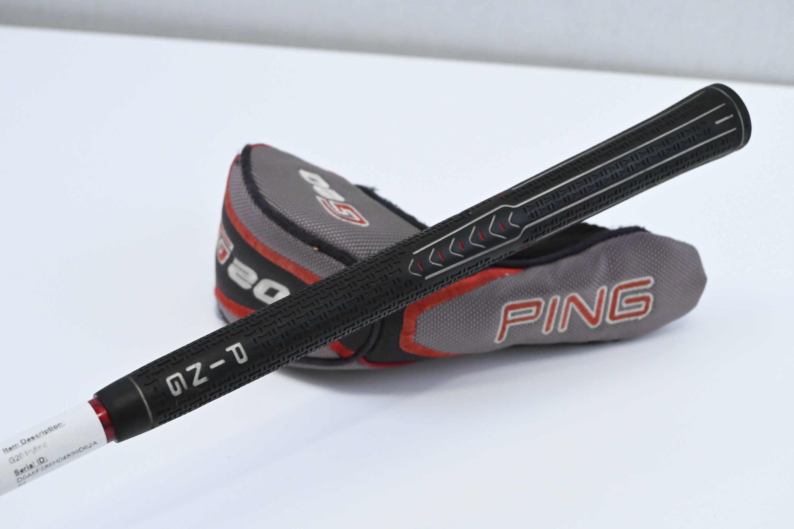 Left Hand Ping G20 #4 Hybrid / 23 Degree / Regular Flex Ping TFC 169 Shaft