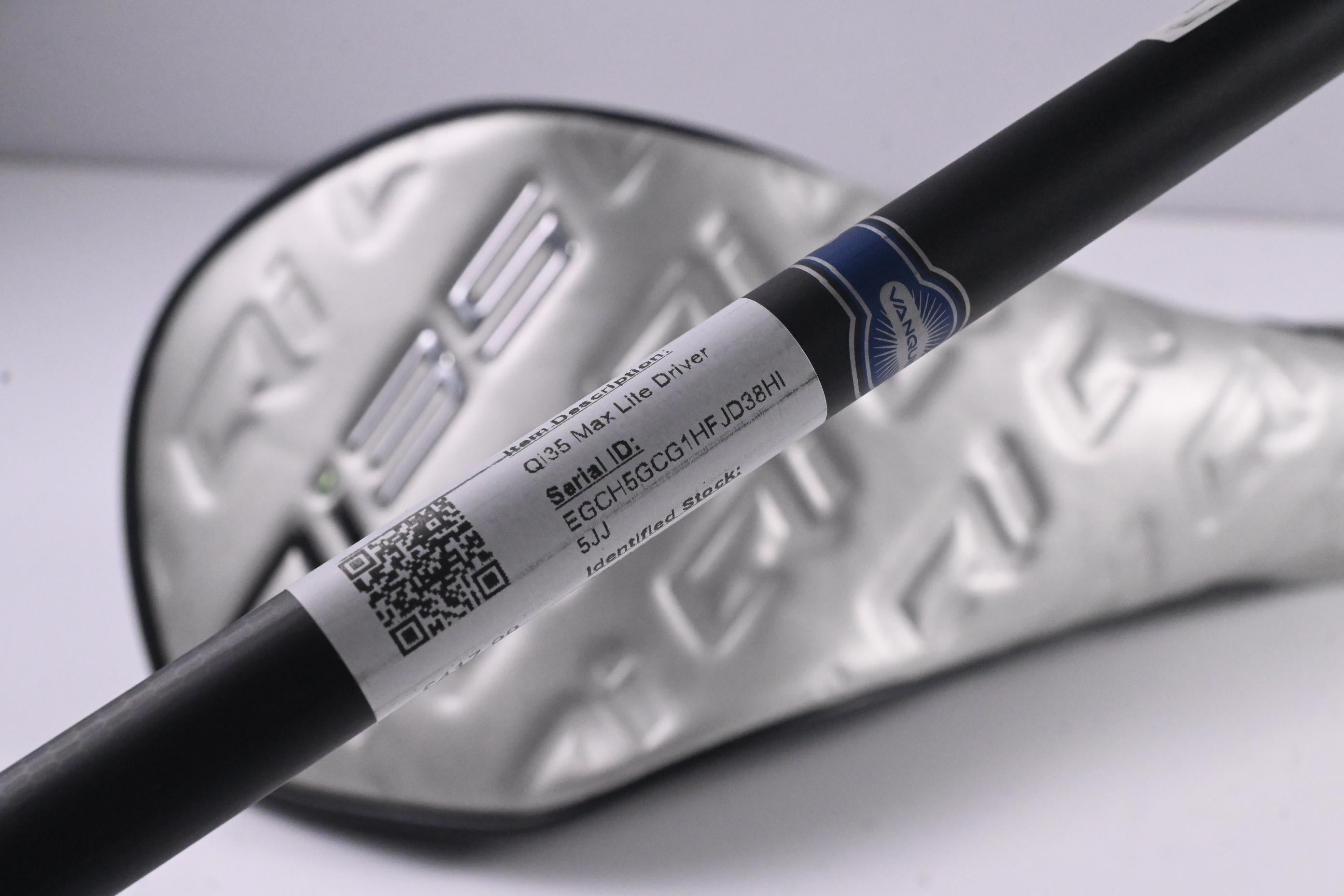 Taylormade Qi35 Max Lite Driver / 10.5 Degree / Senior Flex Vanquish 4 Shaft