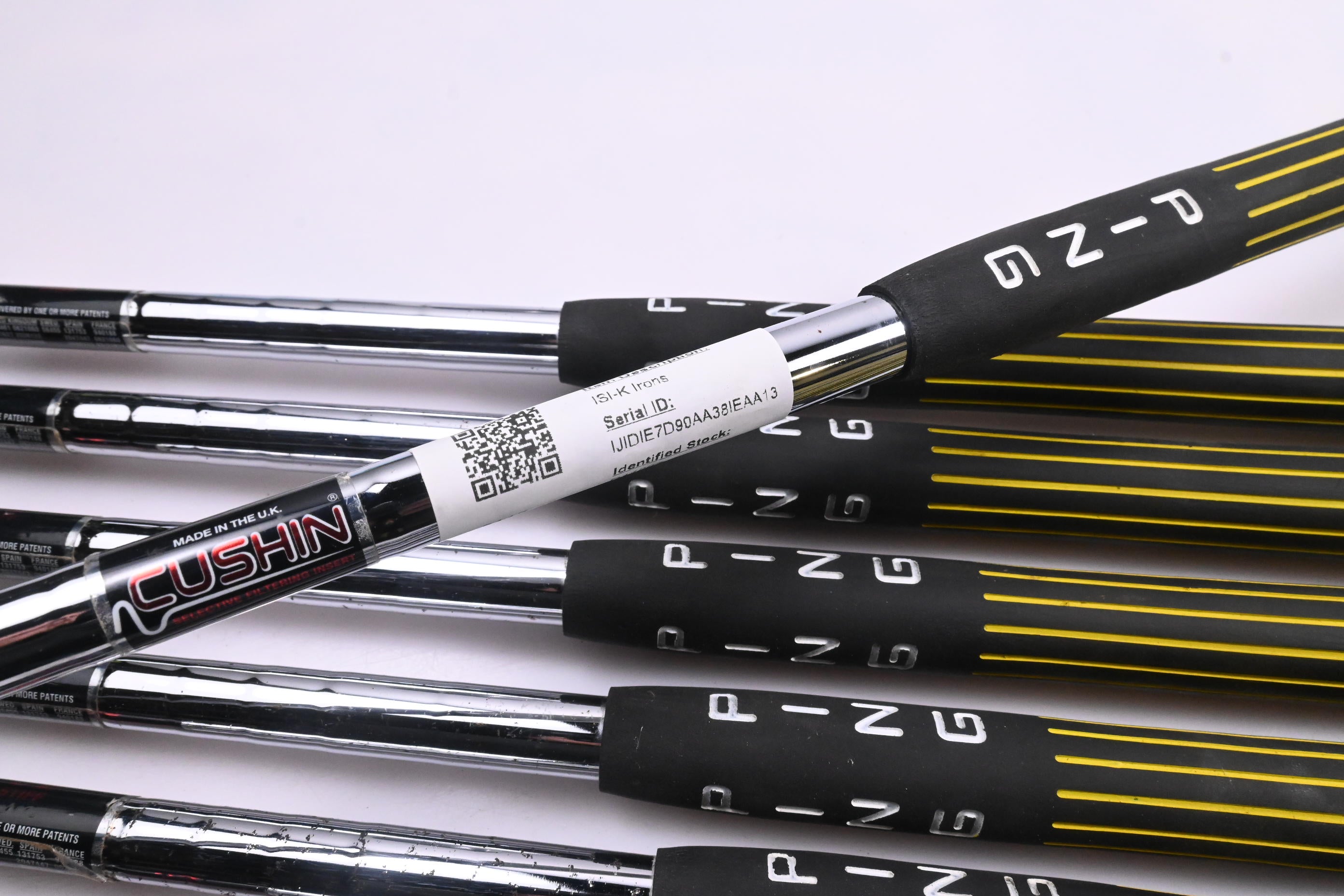 Ping ISI-Karsten Irons / 3-PW+SW / Red Dot / Stiff Flex Ping Cushin JZ Shafts