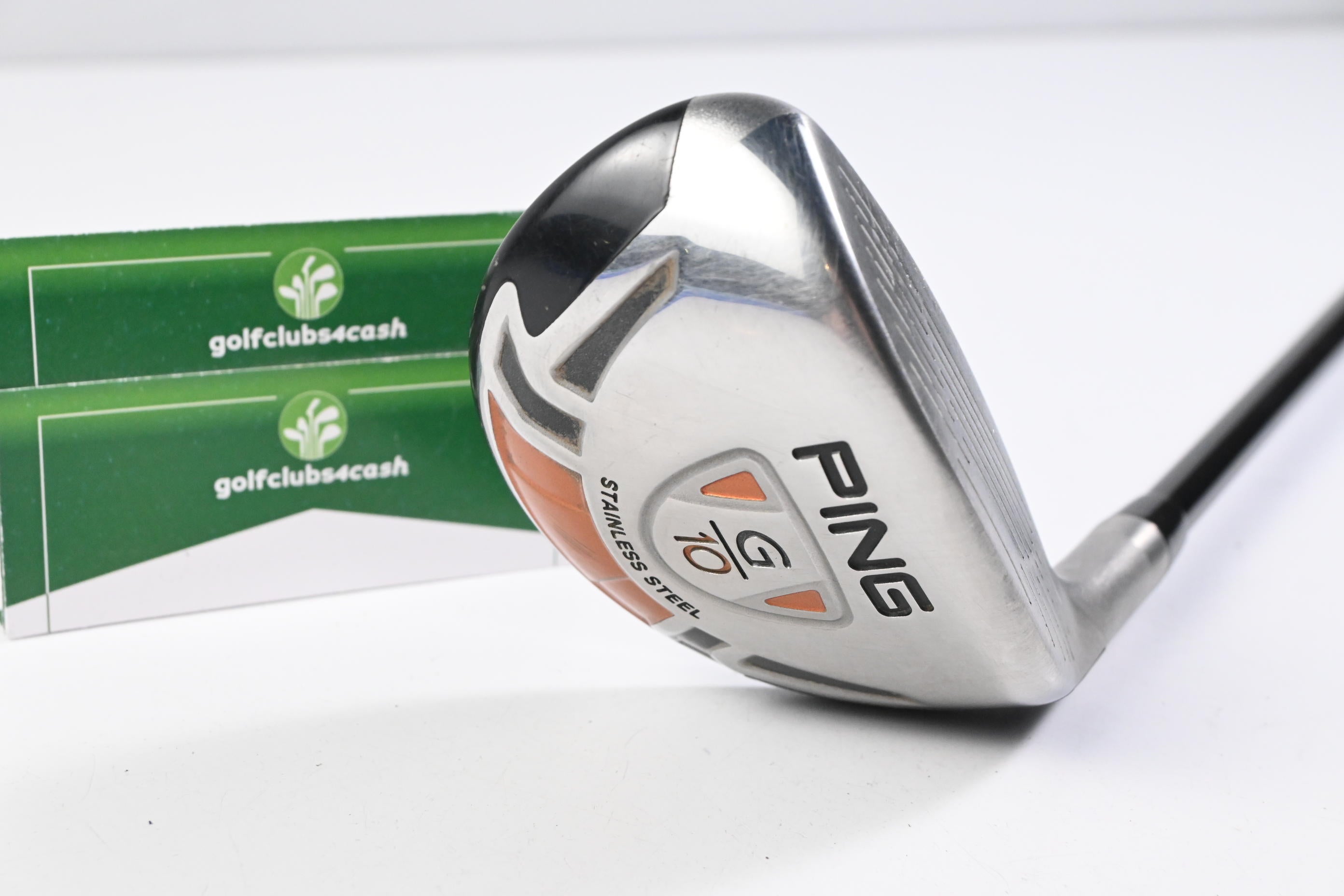 Ping G10 #2 Hybrid / 18 Degree / Stiff Flex Grafalloy Pro Launch Red