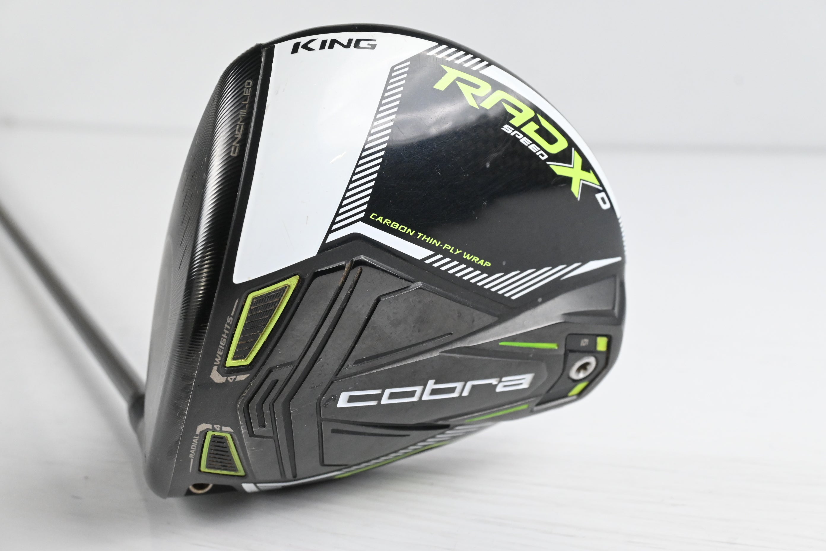 Left Hand Cobra King Radspeed XD Driver / 10.5 Degree / Senior Flex Evenflow