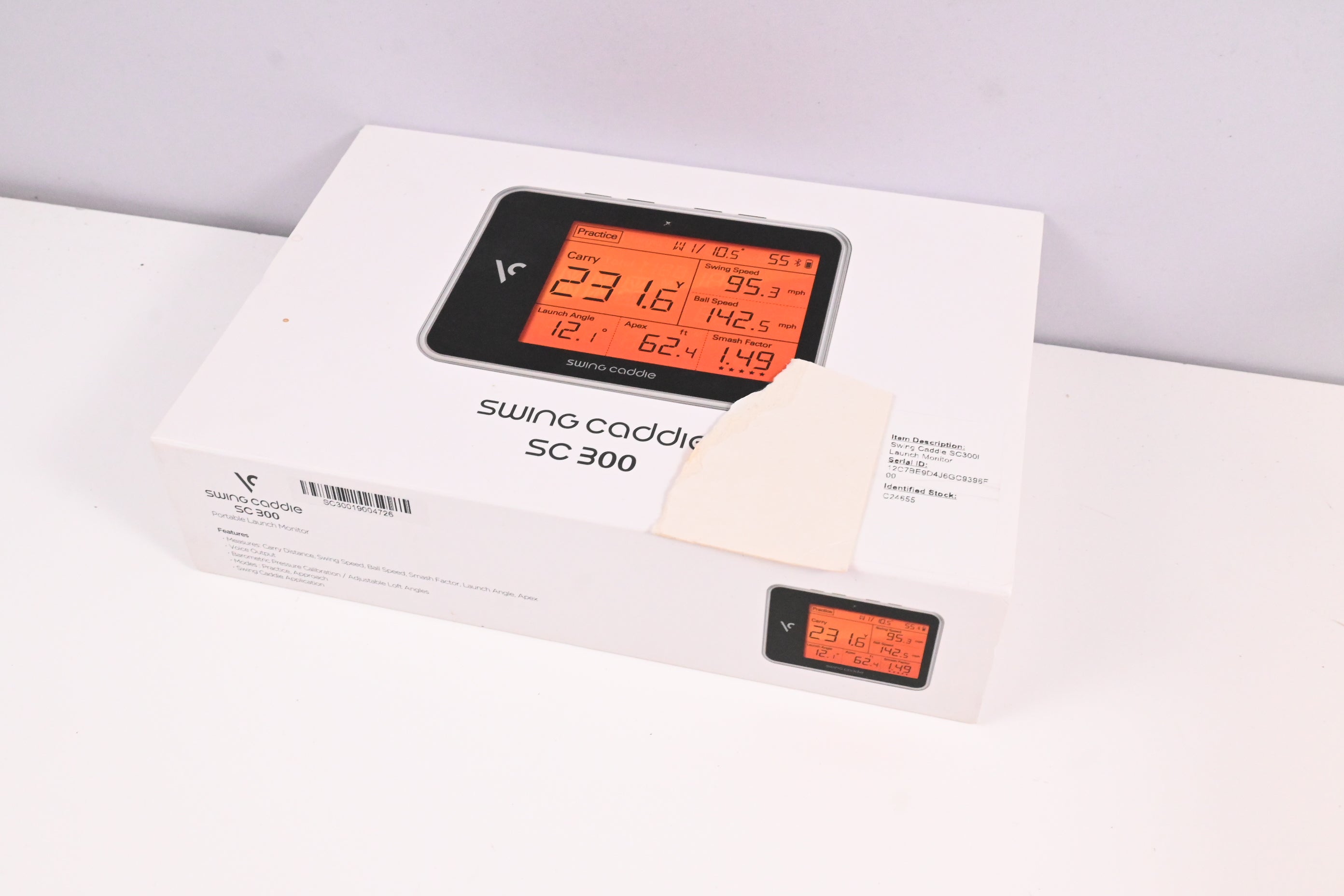 Voice Caddie Swing Caddie SC300  / Launch Monitor