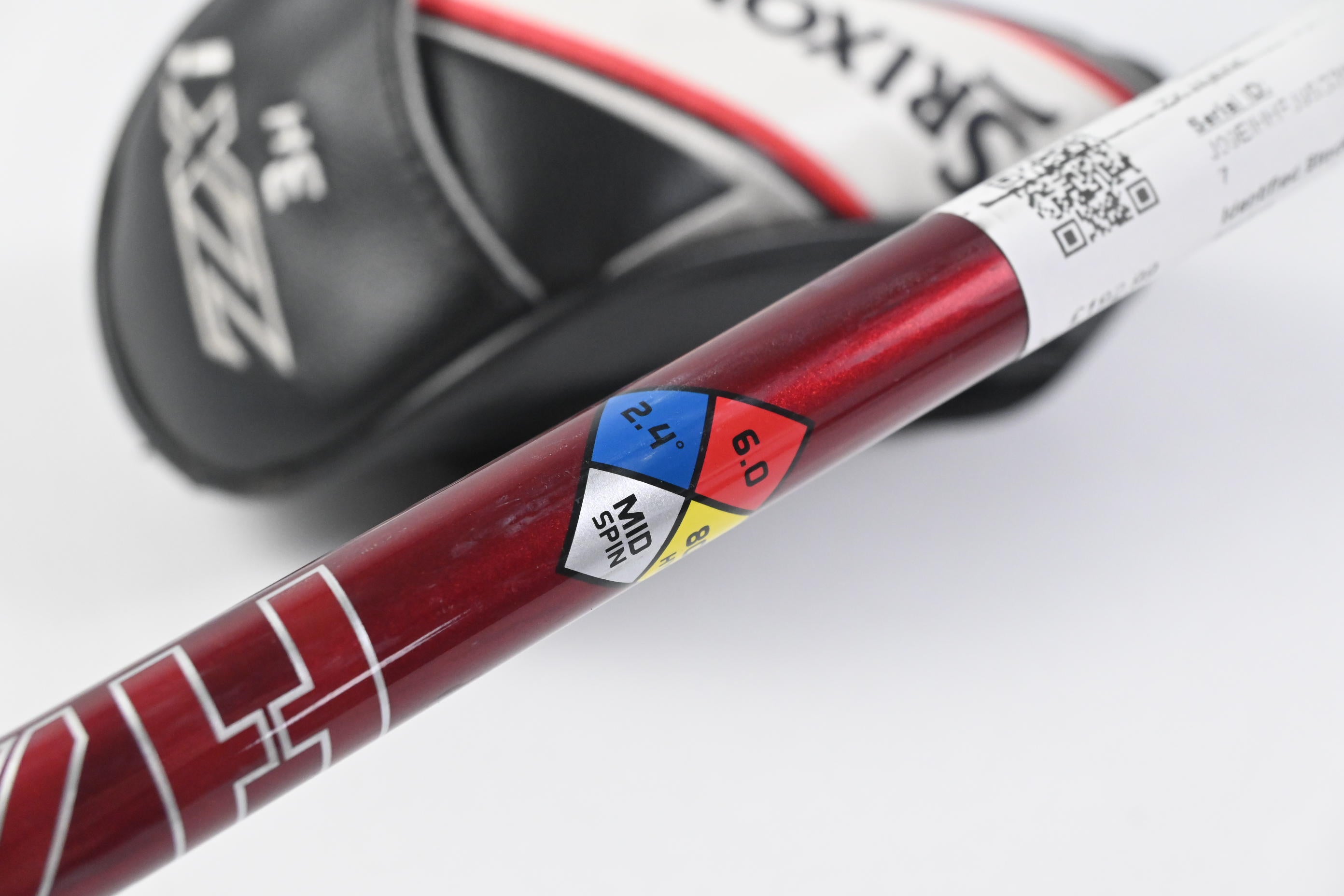 Srixon ZXi #3 Hybrid / 19 Degree / Stiff Flex HZRDUS Smoke Red RDX 80 Shaft