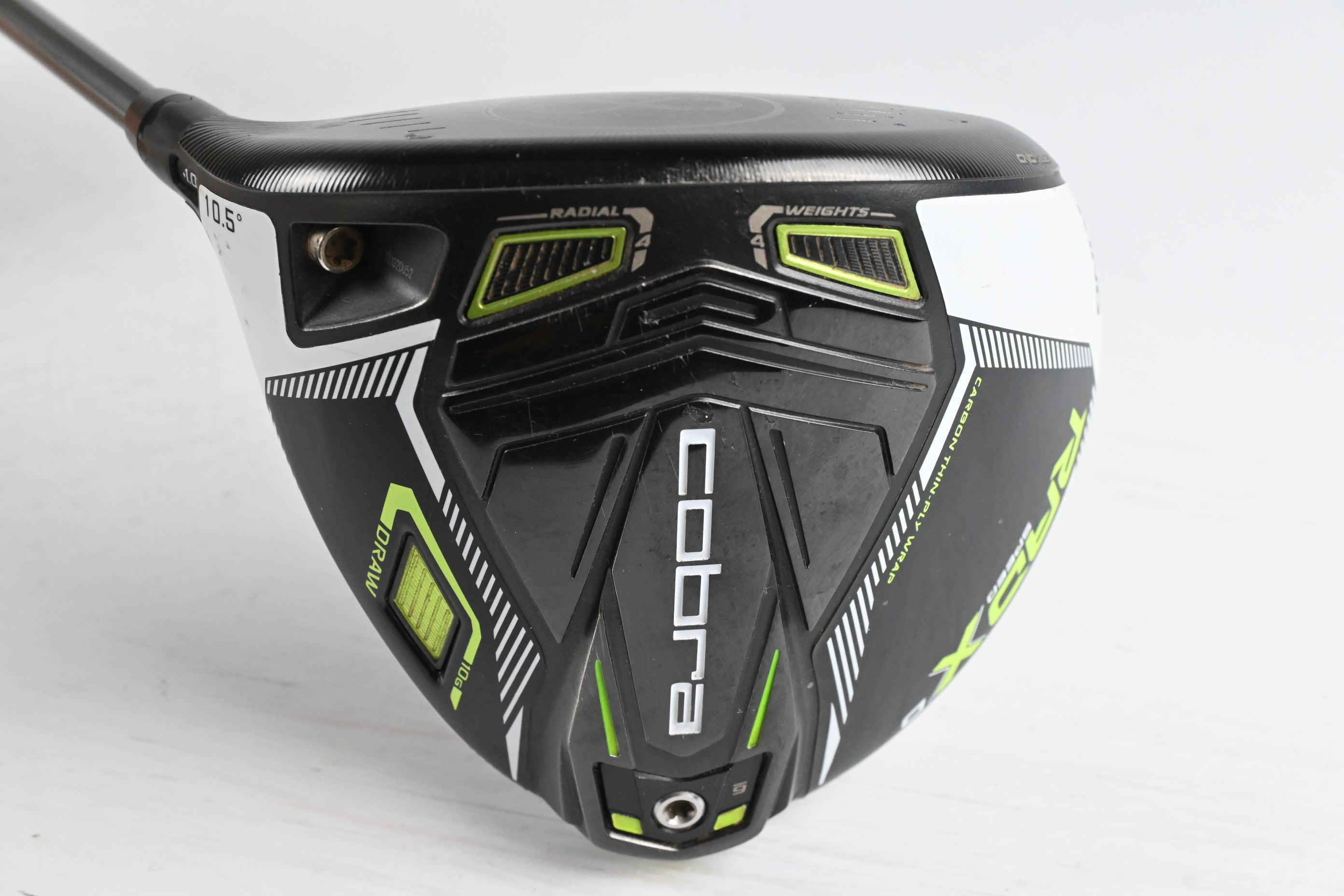 Left Hand Cobra King Radspeed XD Driver / 10.5 Degree / Senior Flex Evenflow