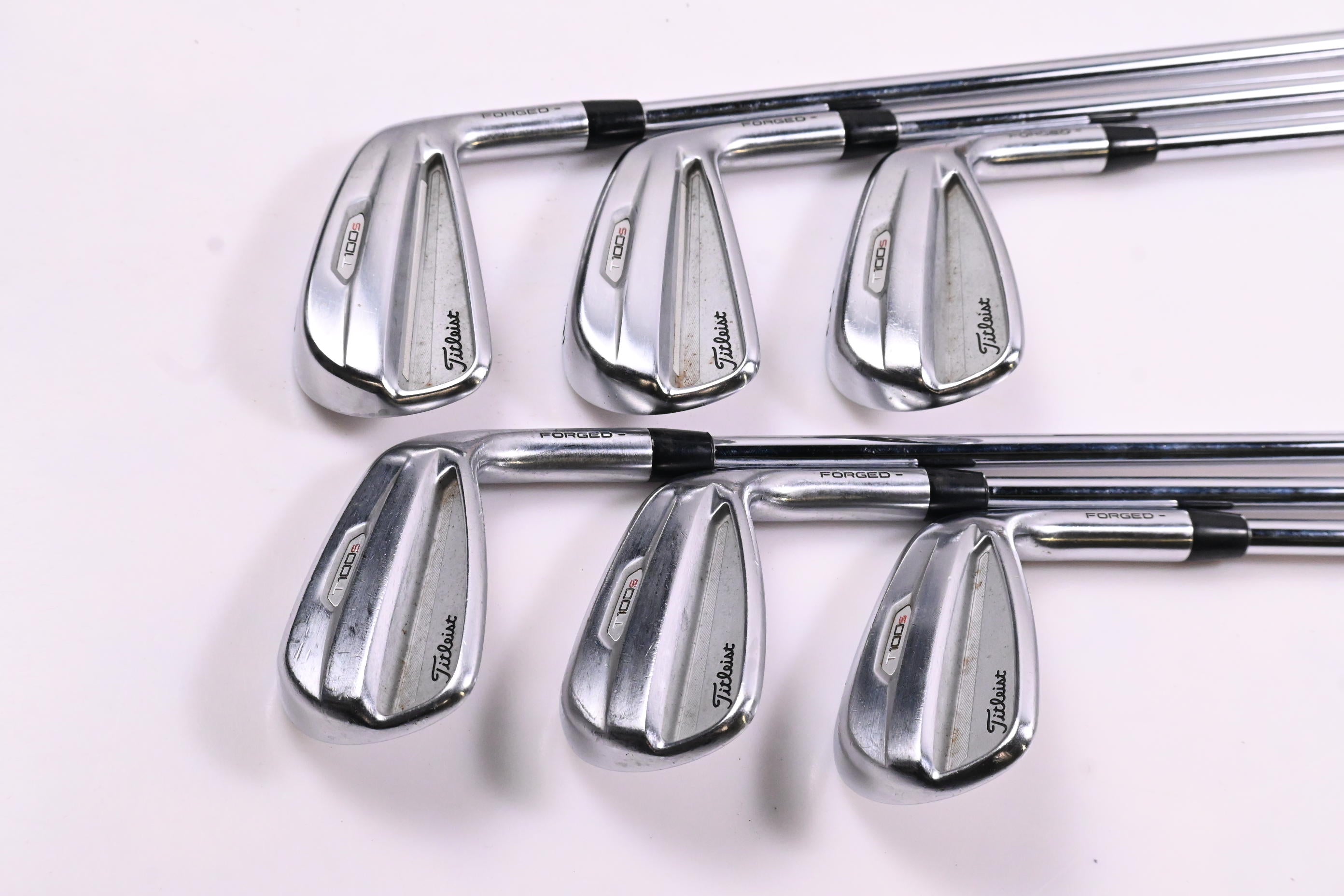Titleist T100.S 2021 Irons / 5-PW / Stiff Flex AMT Black S300 Shafts