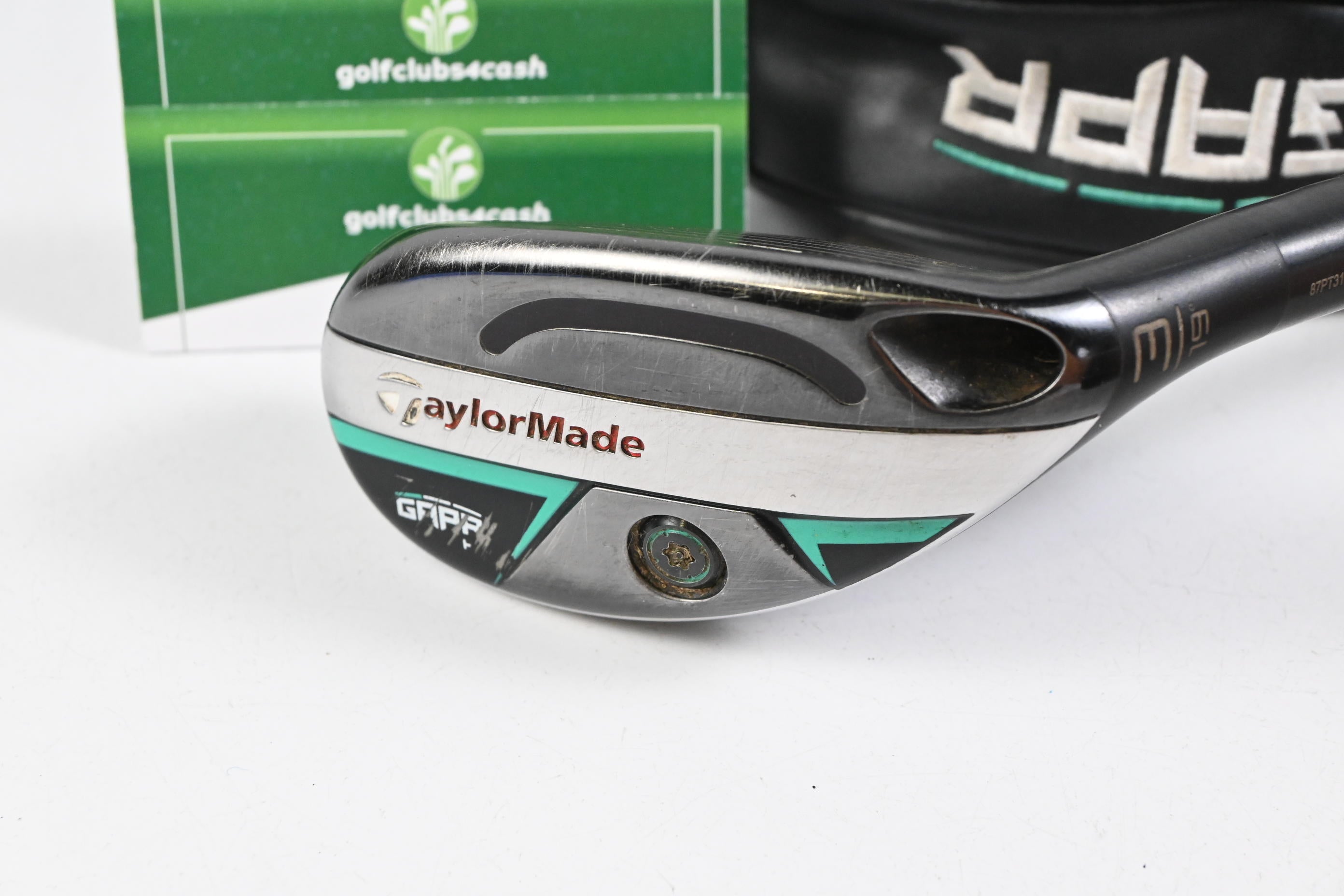 Taylormade GAPR Hi #3 Hybrid / 19 Degree / Stiff Flex KBS Hybrid 80 Shaft