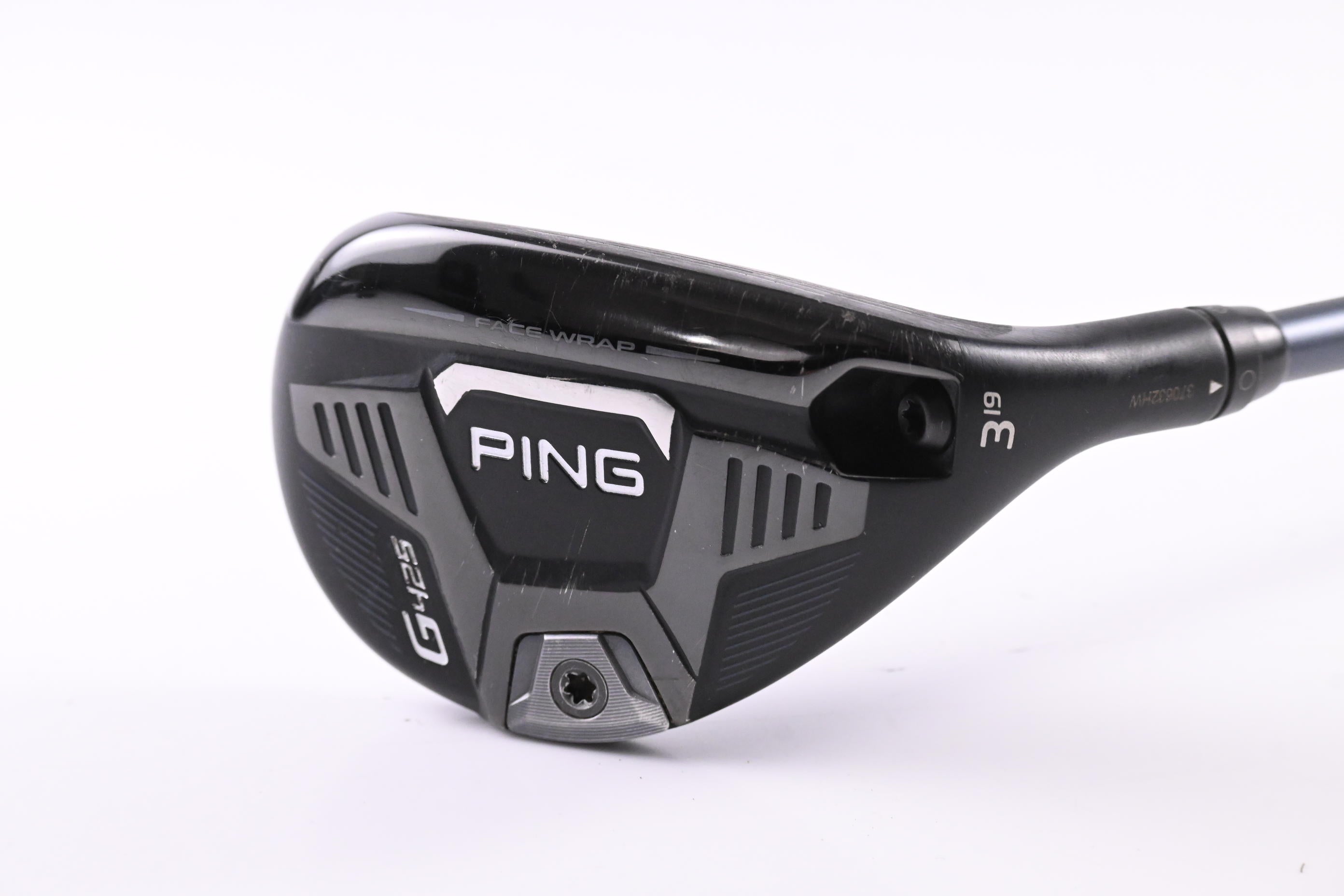Ping G425 #3 Hybrid / 19 Degree / Regular Flex Ping Alta CB Slate 70 Shaft
