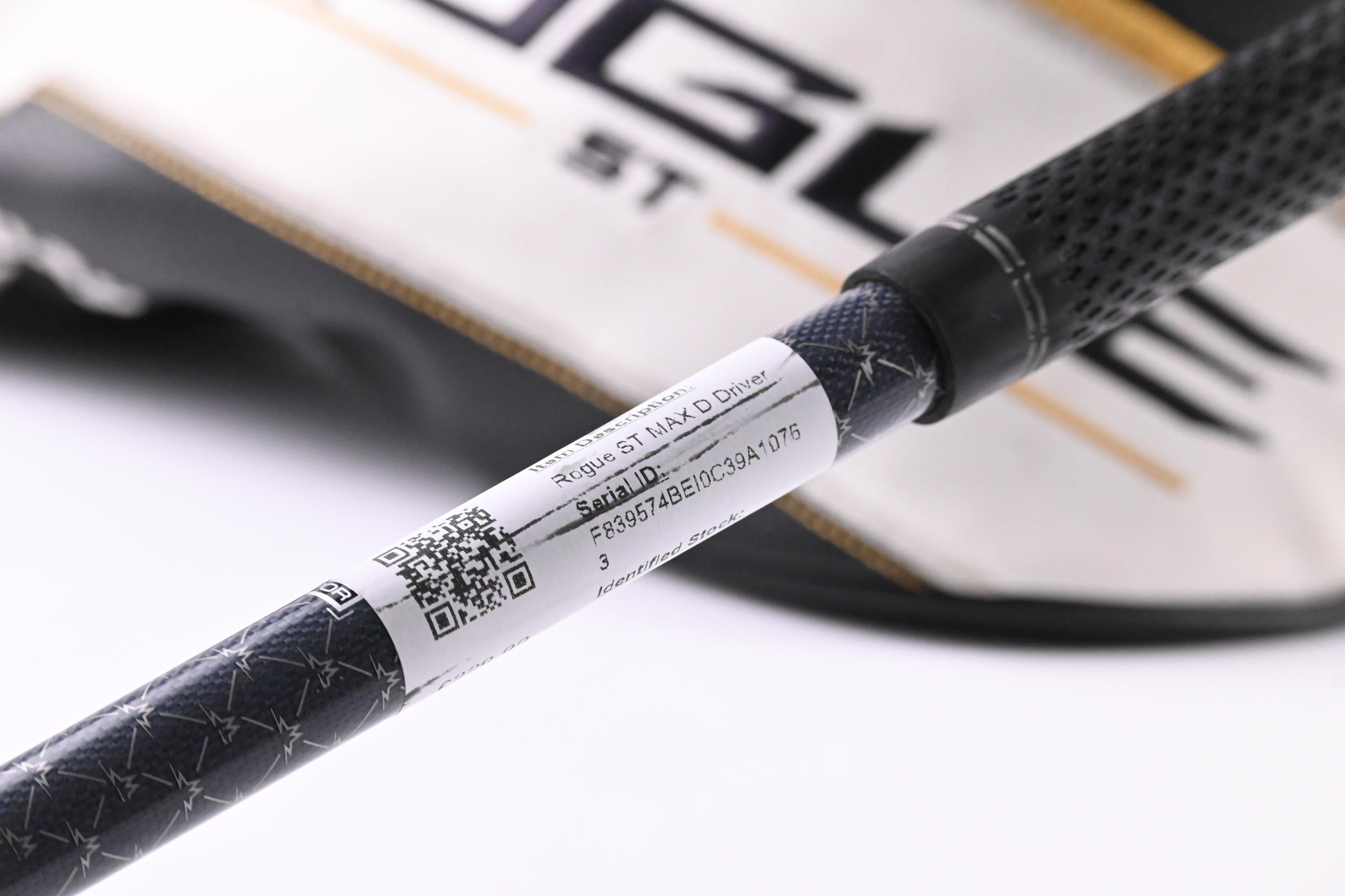 Callaway Rogue ST MAX D Driver / 9 Degree / Stiff Flex Tensei White 65 Shaft