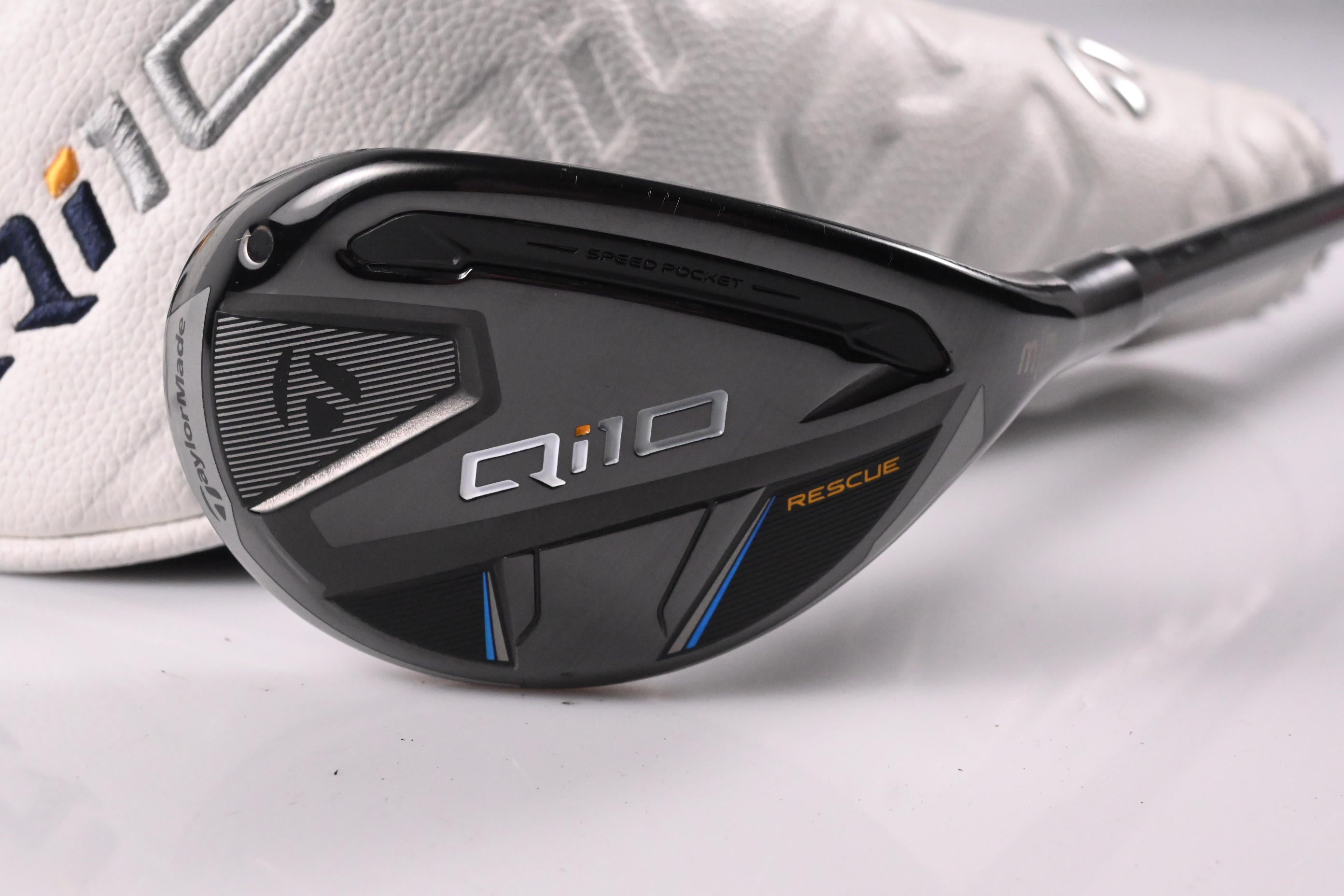 Taylormade Qi10 #3 Hybrid / 19 Degree / Regular Flex Ventus TR Blue 6 Shaft