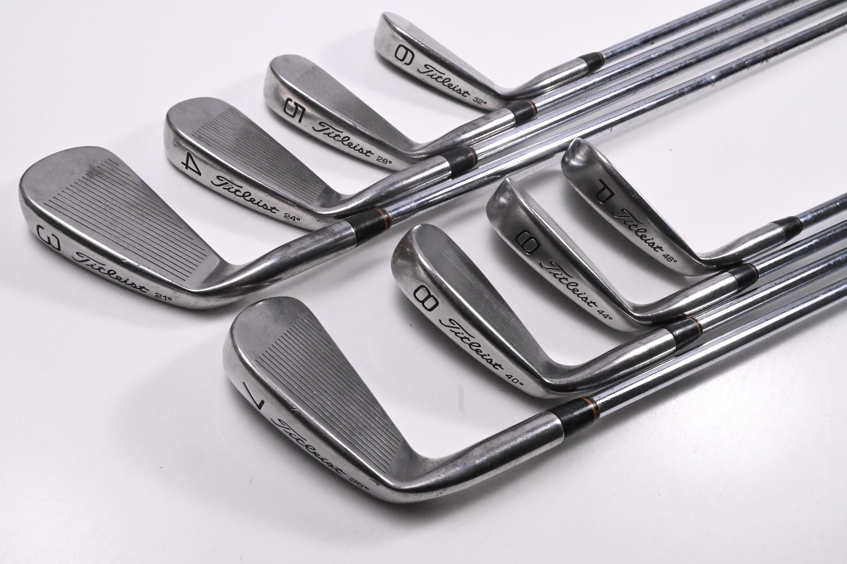Titleist DCI Gold 981 Irons / 3-PW / Regular Flex Titleist Tri-Spec Shafts