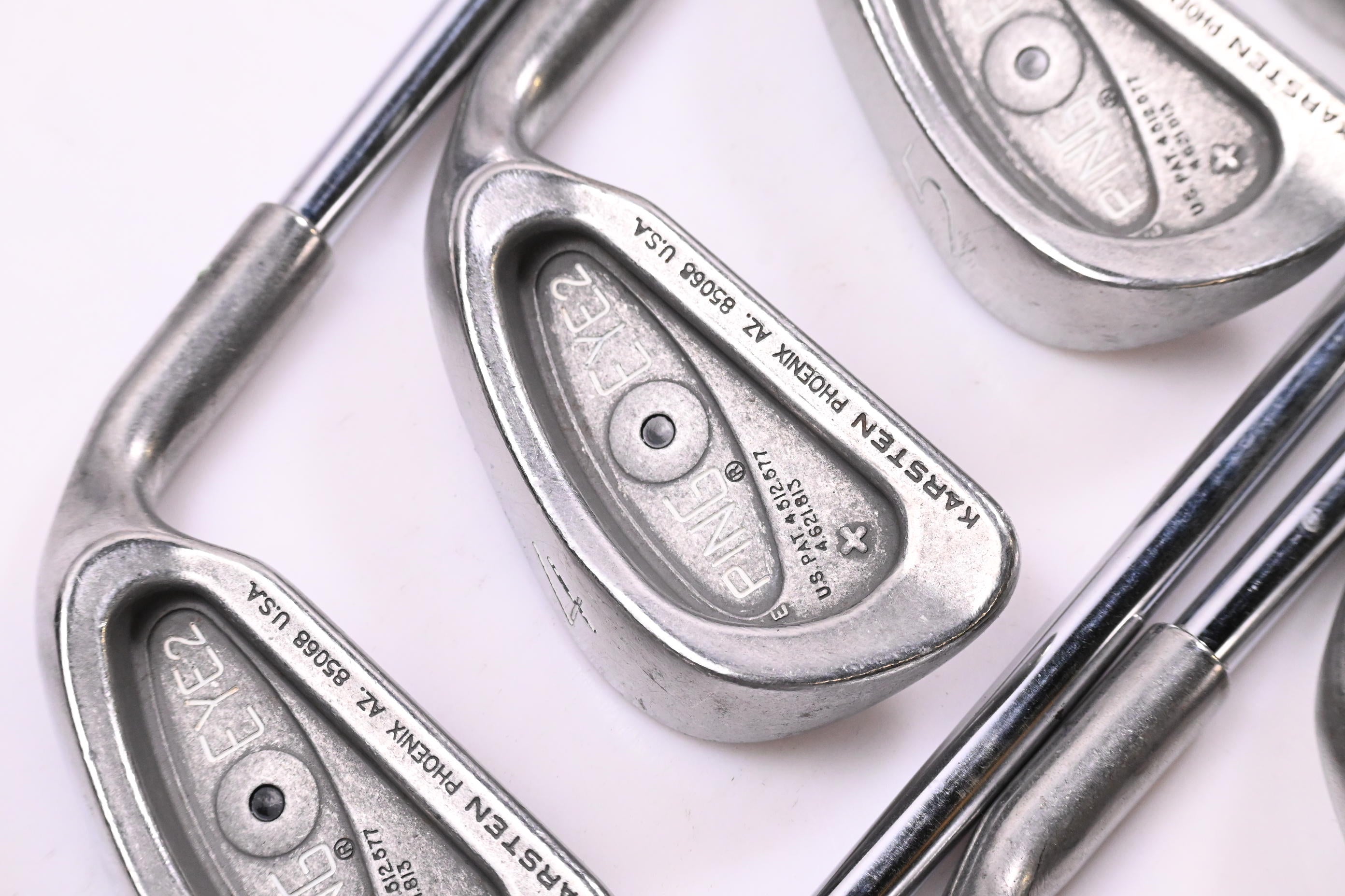 Ping Eye 2+ Irons / 3-PW / Black Dot / Stiff Flex Cushin JZ Shafts