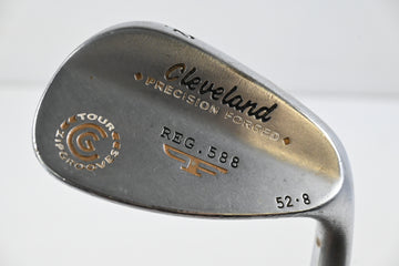Cleveland 588 Precision Forged Gap Wedge / 52 Degree / Wedge Flex Tour Concept