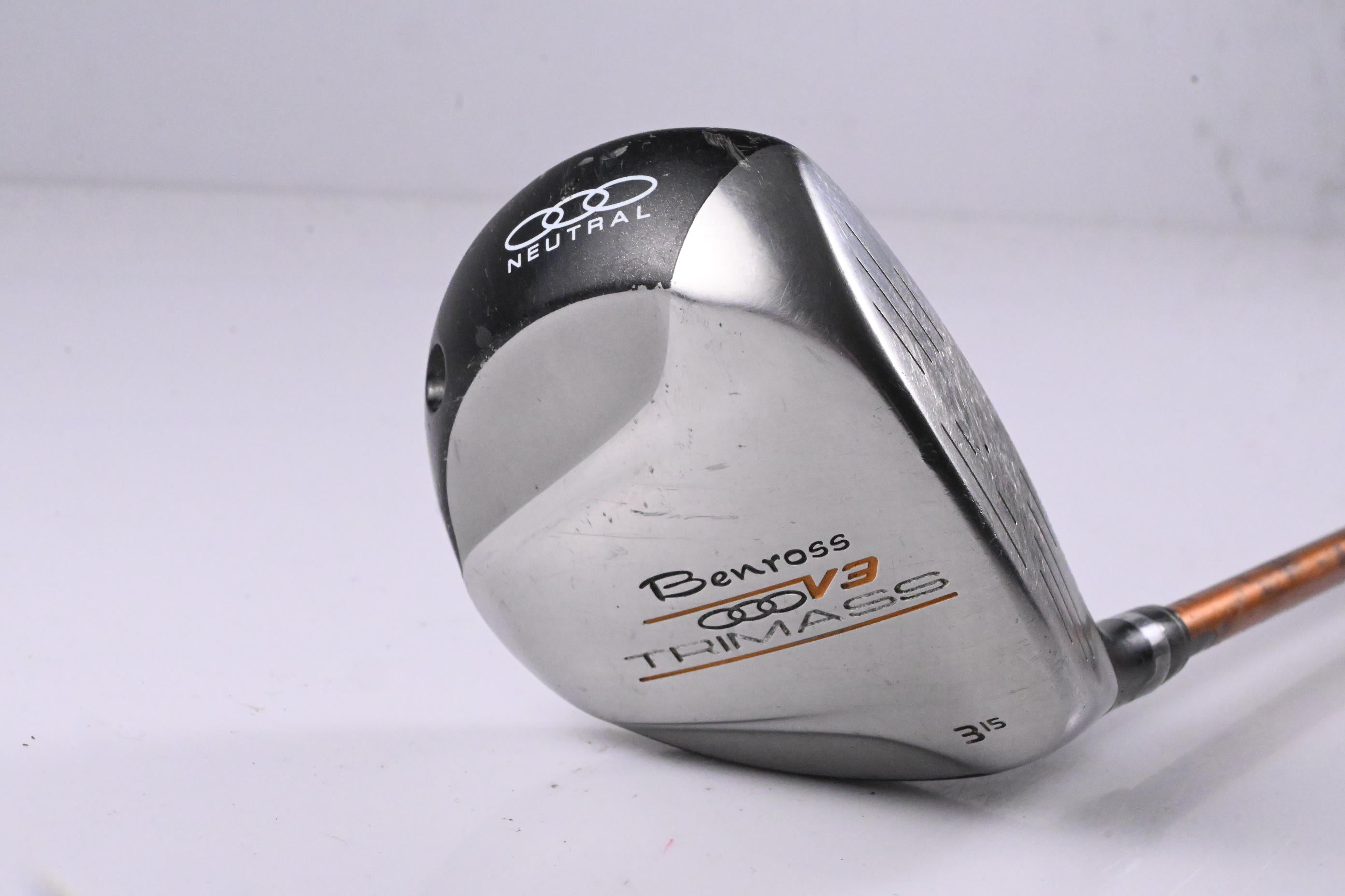 Benross V3 Trimass #3 Wood / 15 Degree / Regular Flex Aldila NVS TM-3 65 Shaft