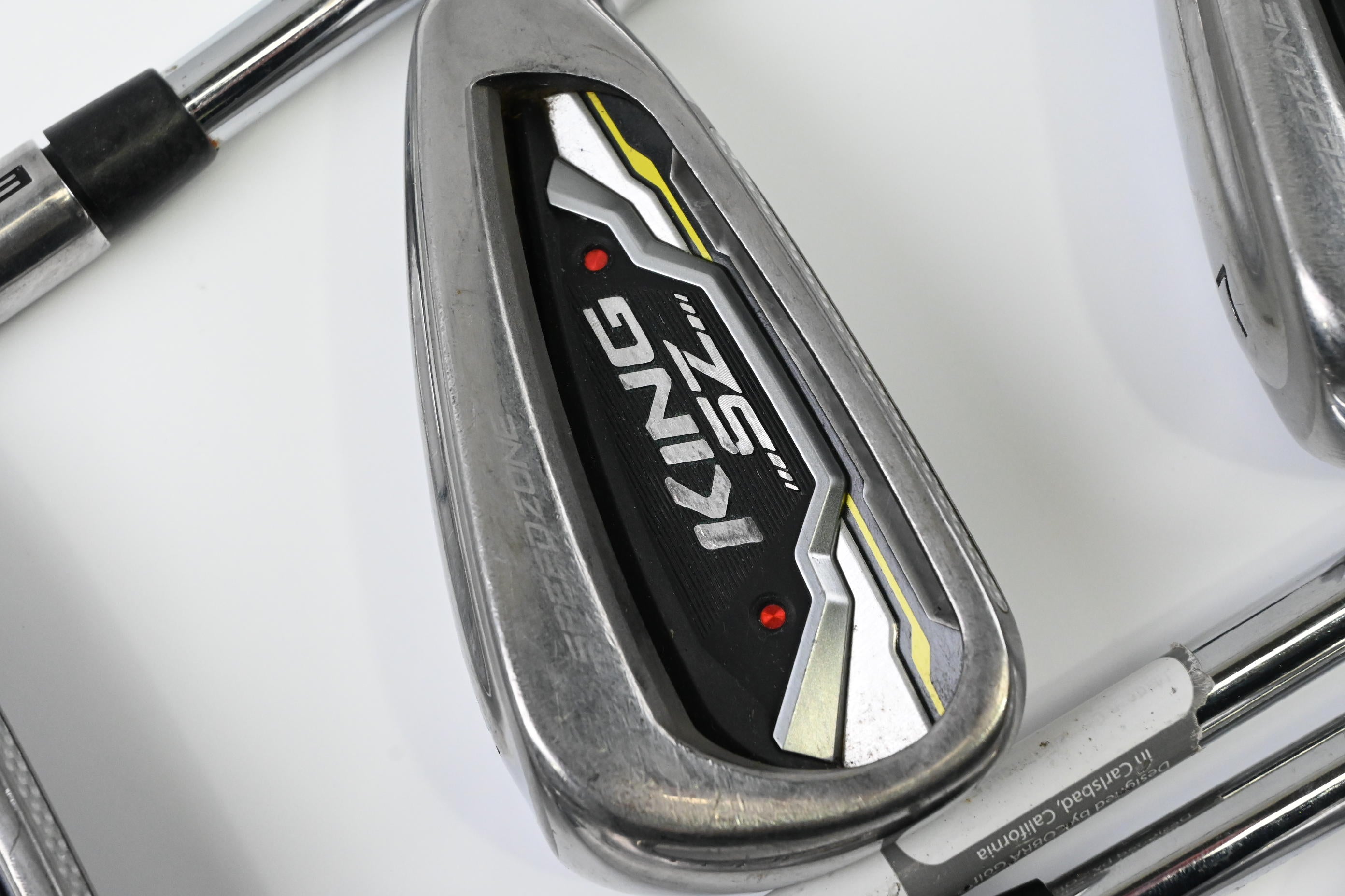 Cobra King Speedzone Irons / 5-PW+GW / Regular Flex Cobra Steel Shafts