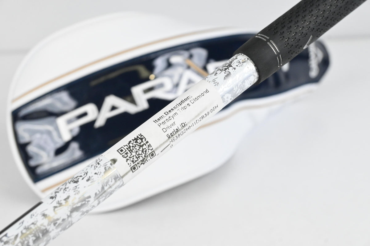 Callaway Paradym Triple Diamond Driver / 9 Degree / X-Flex Denali Black 60