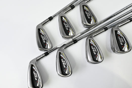 Cobra King Speedzone Irons / 5-PW+GW / Regular Flex Cobra Steel Shafts