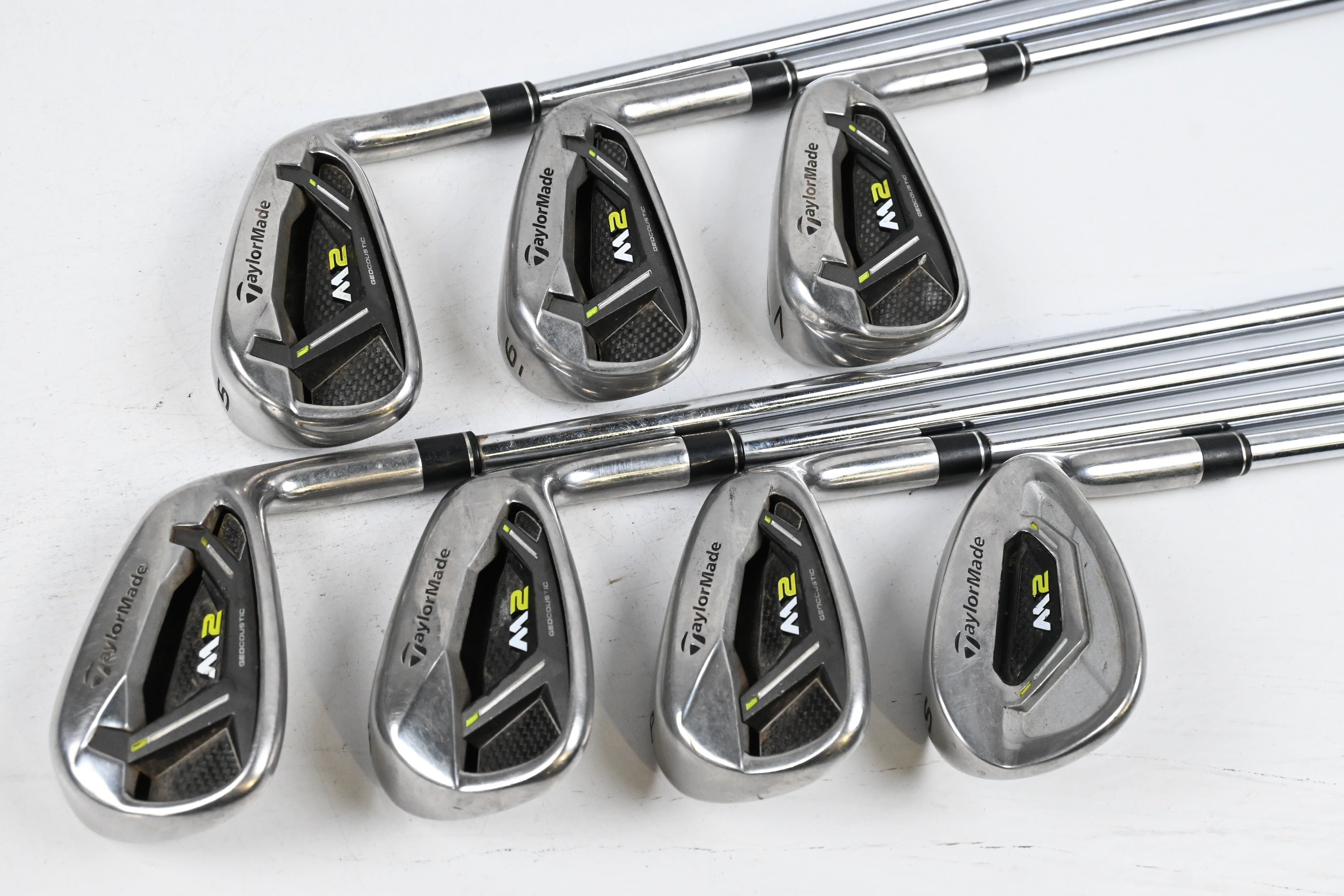 Taylormade M2 2017 Irons / 5-PW+SW / Regular Flex Steel Shafts