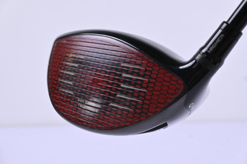 TaylorMade Stealth Driver / 9 Degree / Stiff Flex HZRDUS Smoke Red RDX 60 Shaft