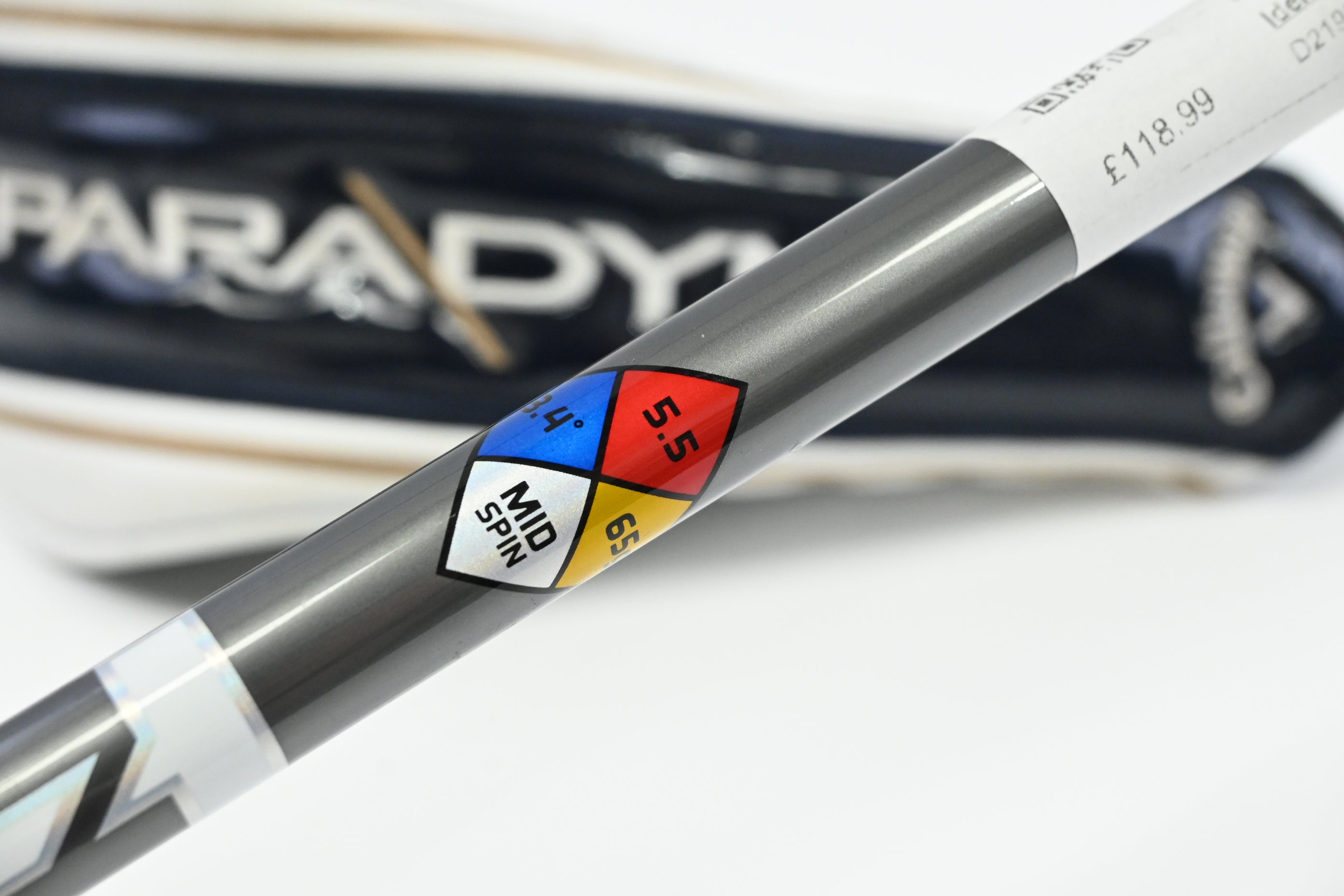 Callaway Paradym X #5 Hybrid / 24 Degree / Regular Flex HZRDUS Gen4 Silver 65