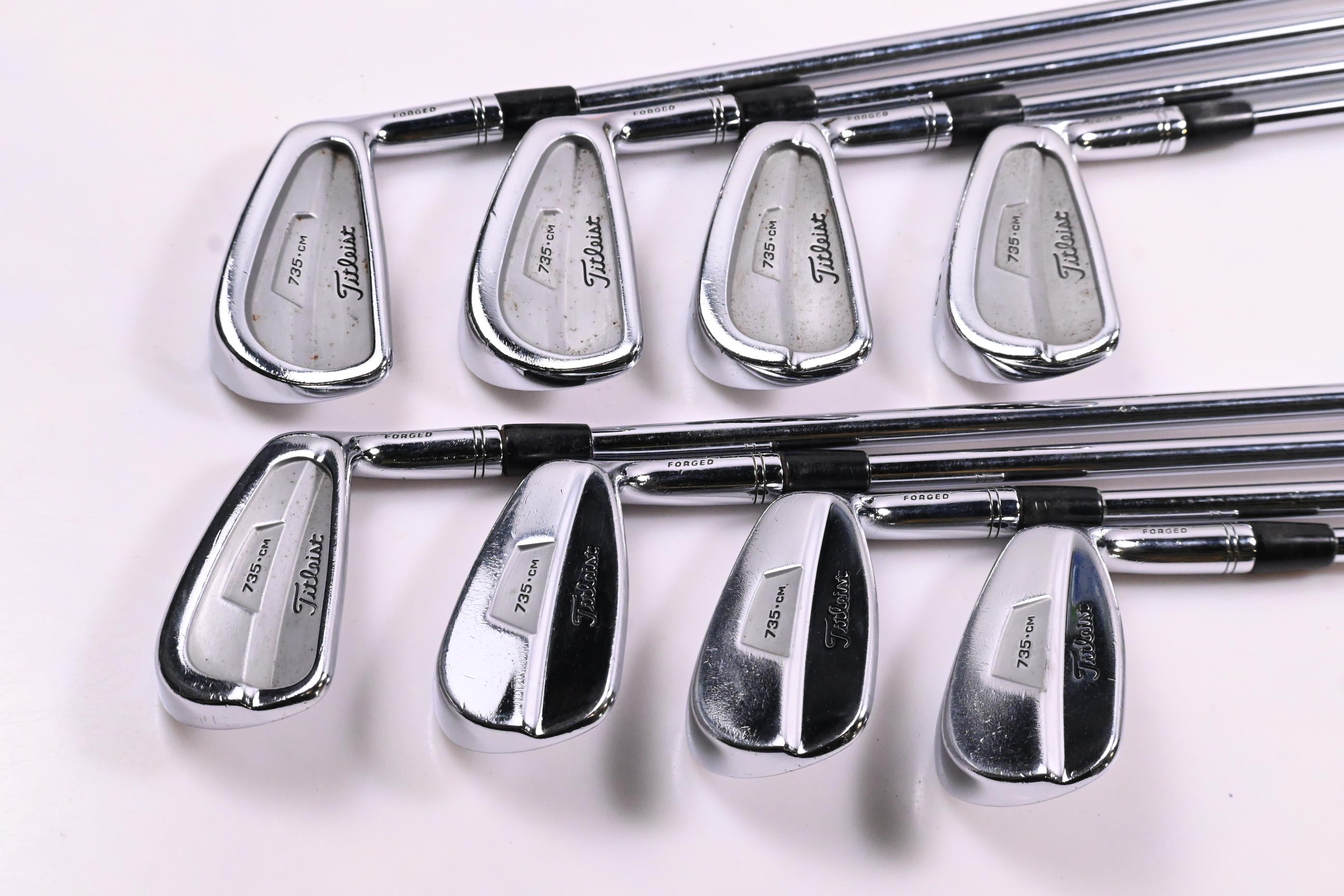 Titleist 735.CM Irons / 3-PW / Regular Flex Dynamic Gold R300 Shafts