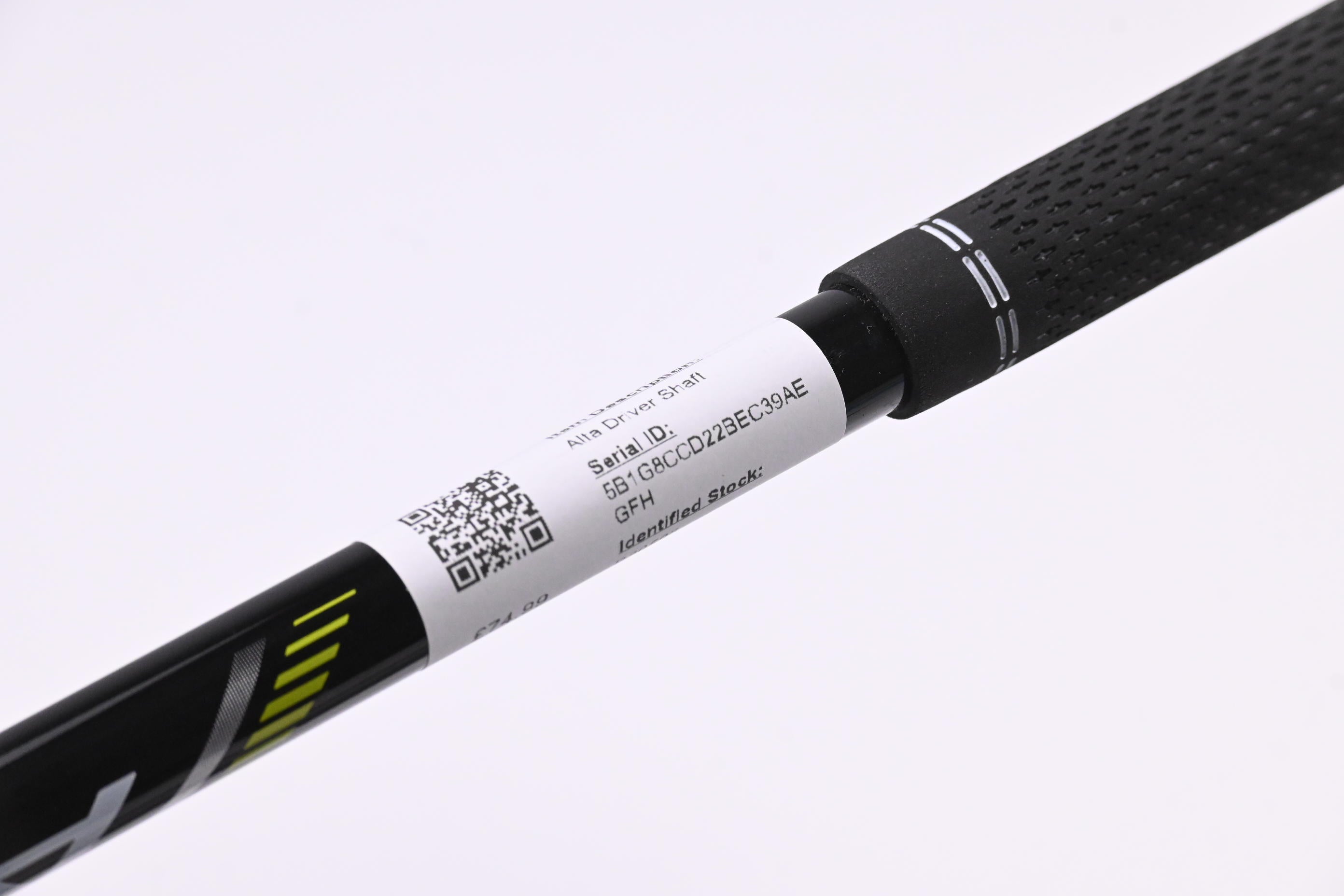 Ping ALTA CB Black 55 Driver Shaft / Regular Flex / Ping 3rd Gen