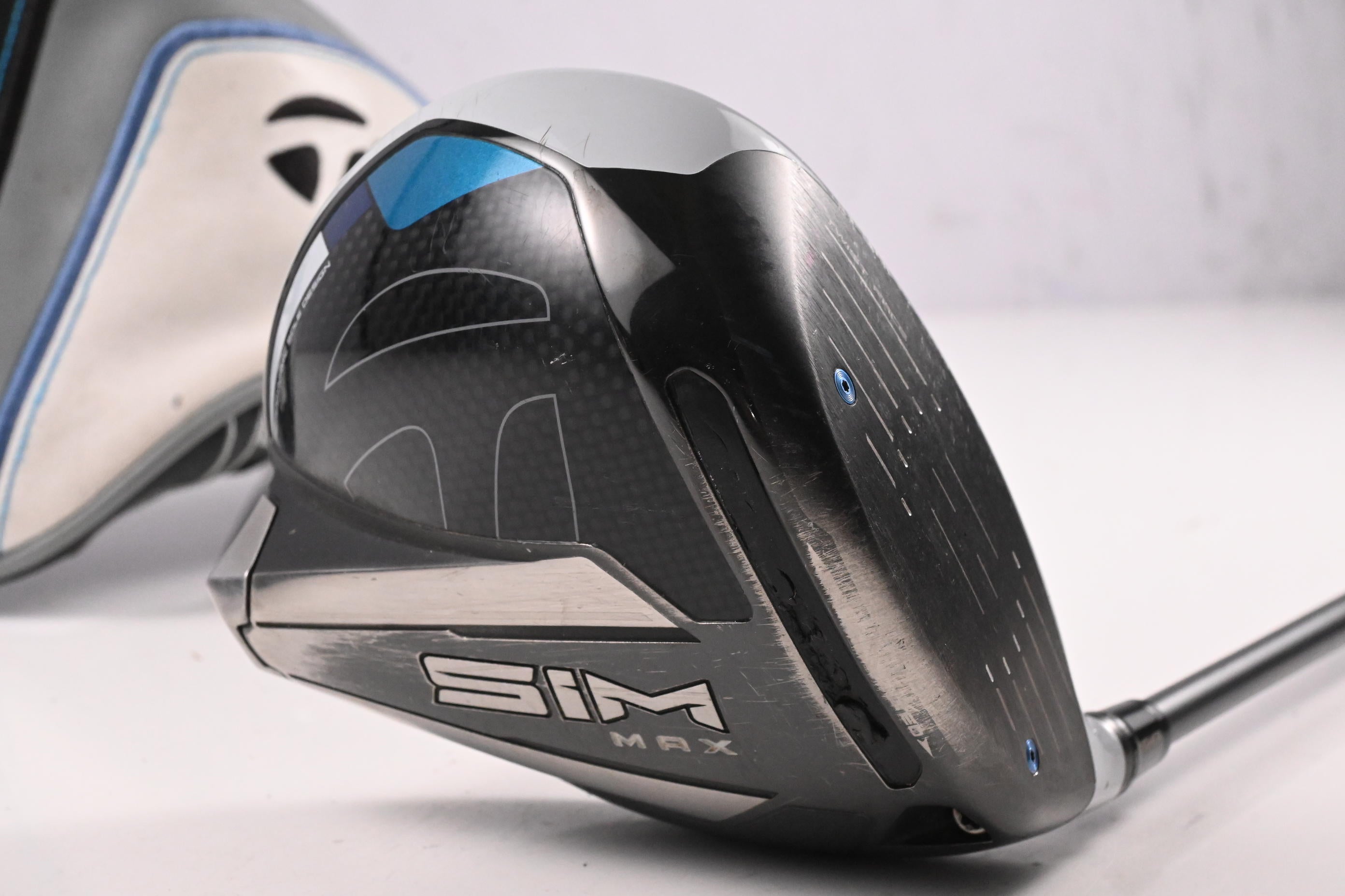 Taylormade SIM Max Driver / 9 Degree / Stiff Flex HZRDUS Smoke Green 70 Shaft