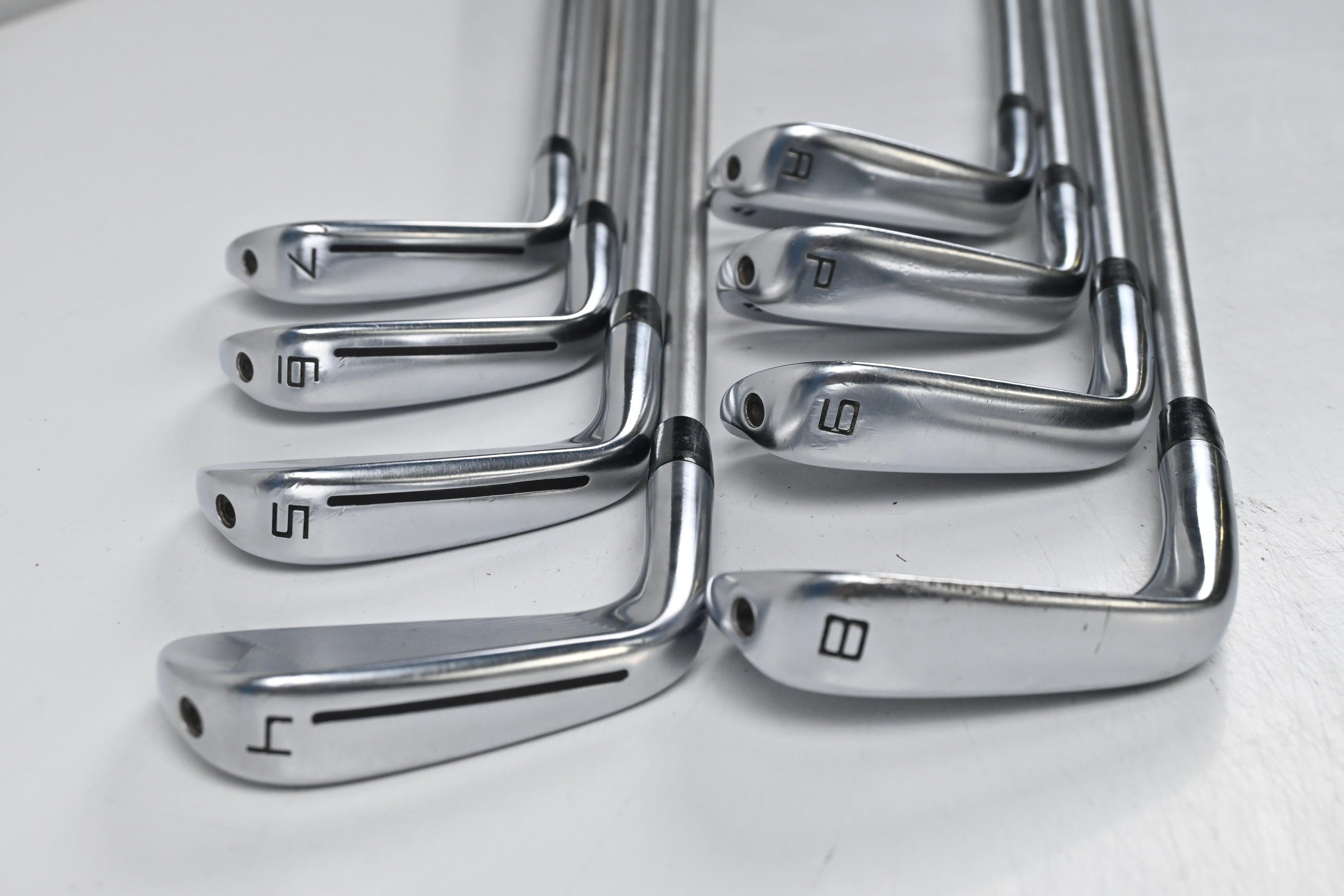 Taylormade P770 2020 Irons / 4-PW+GW / Stiff+ Flex KBS Tour C-Taper 125 Shafts