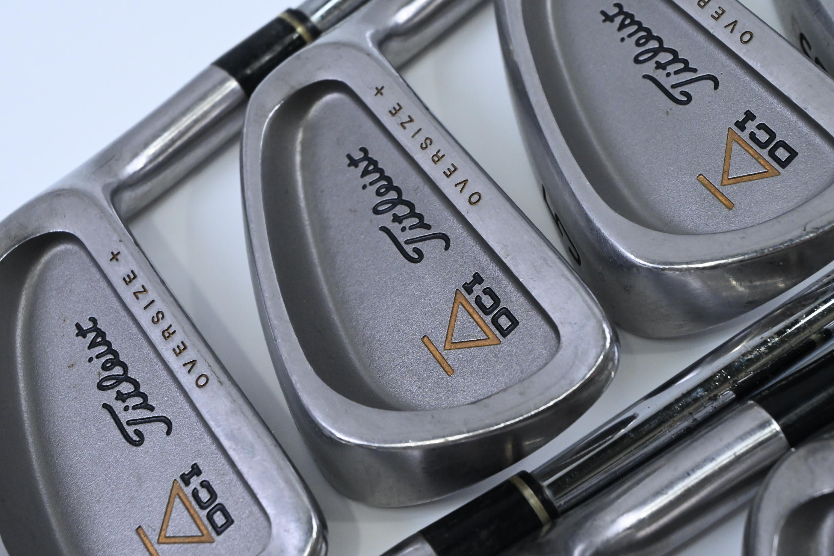 Titleist DCI Oversize+ Gold Irons / 3-PW+SW / Regular Flex Titleist Tri Spec