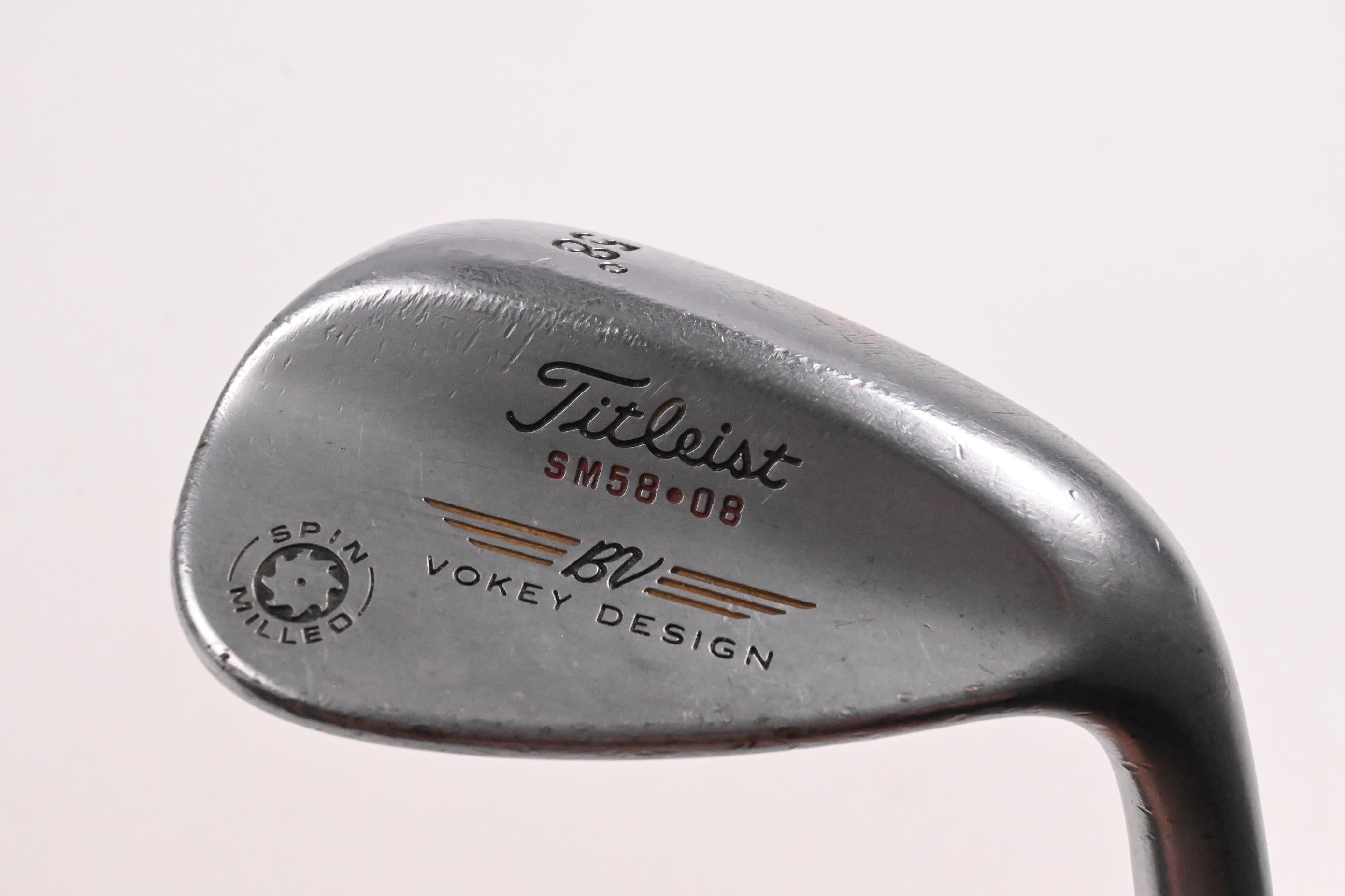 Titleist Vokey Spin Milled Lob Wedge / 58 Degree / Regular Flex Dynamic Gold