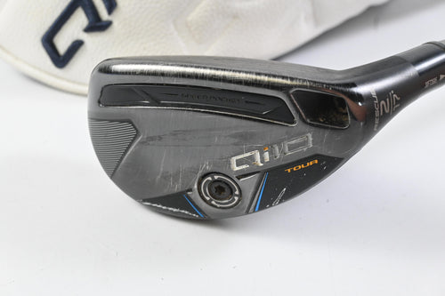 Taylormade Qi10 Tour #2 Hybrid / 17 Degree / Stiff Flex Tensei AV Blue 75 Shaft