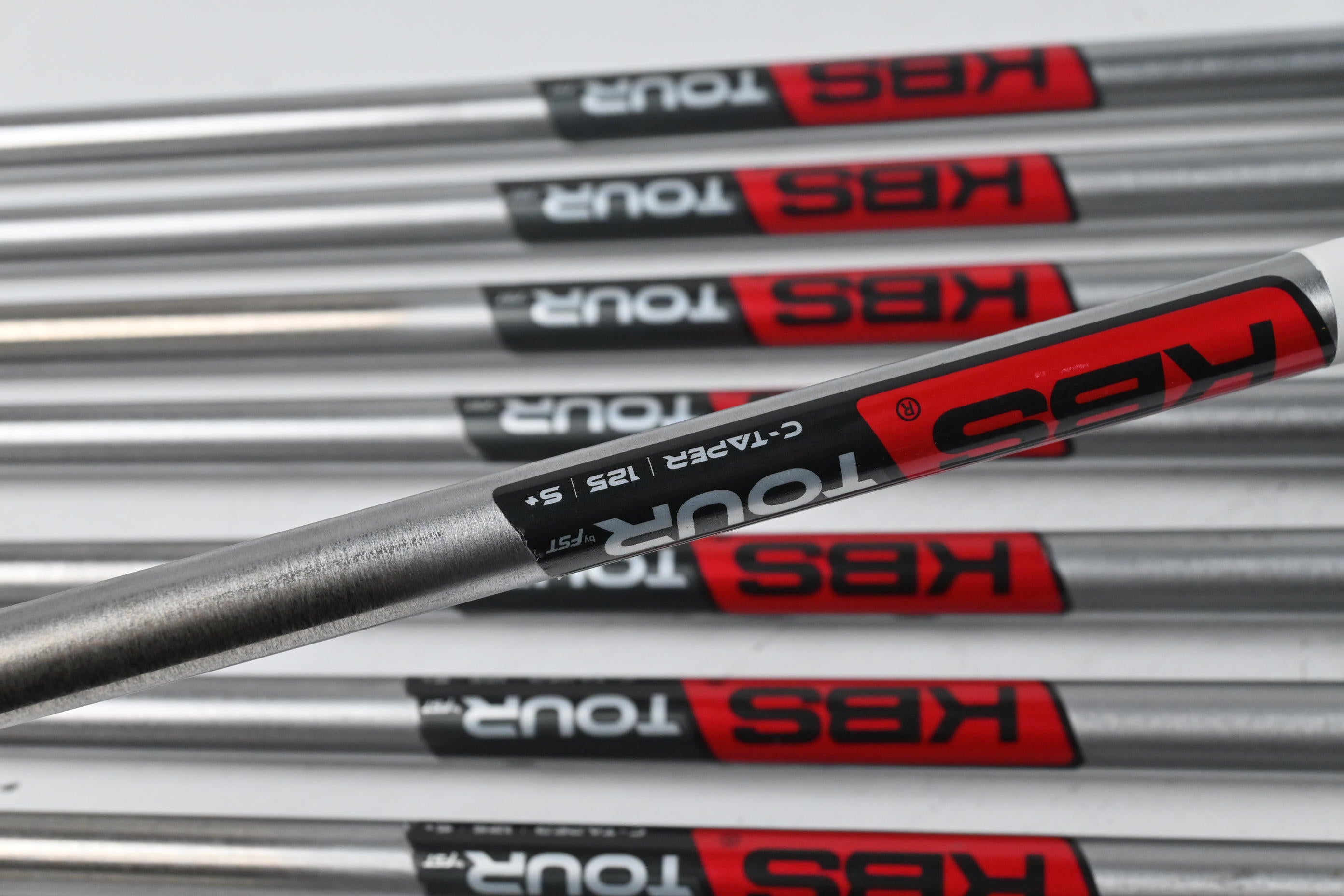 Taylormade P770 2020 Irons / 4-PW+GW / Stiff+ Flex KBS Tour C-Taper 125 Shafts