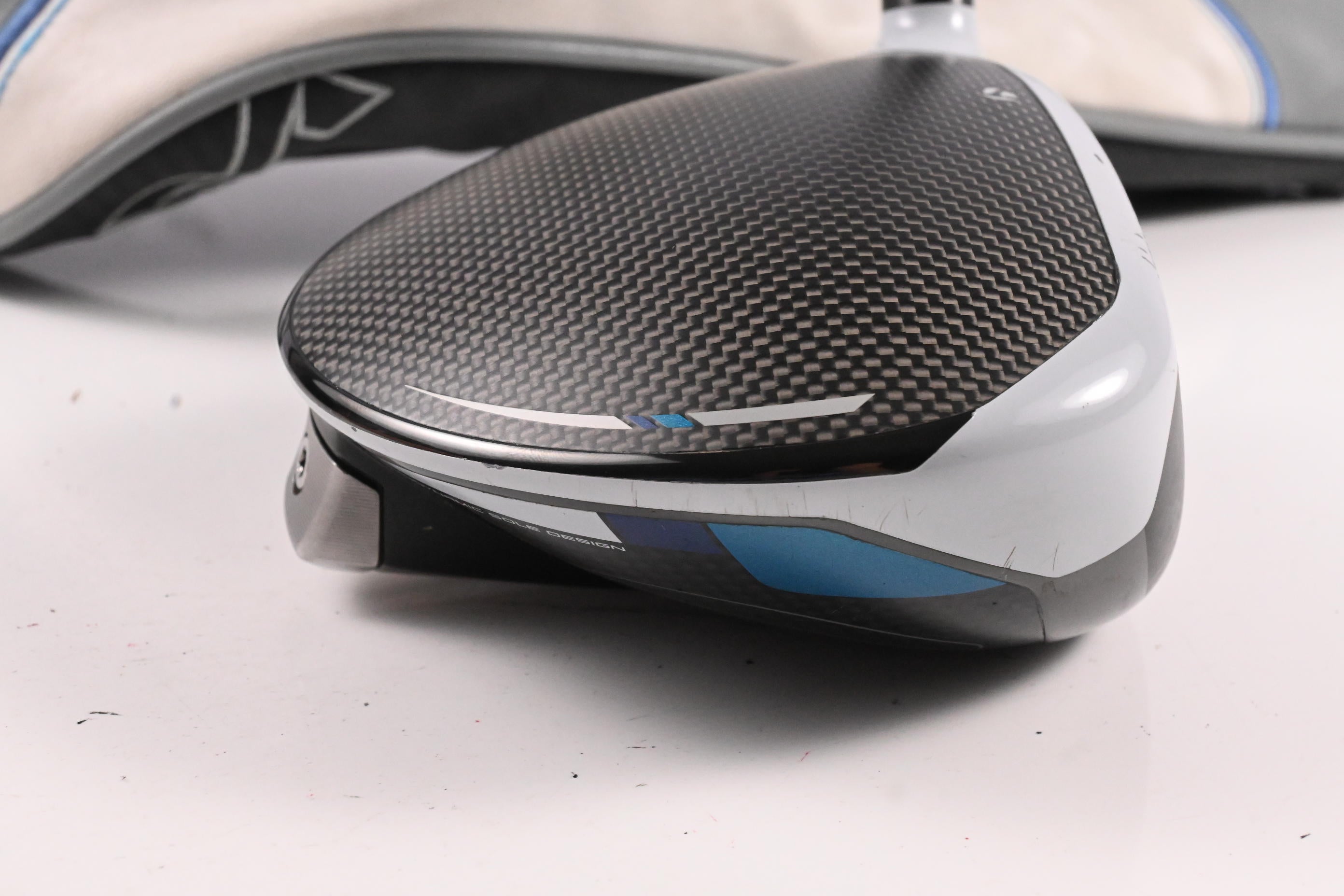 Taylormade SIM Max Driver / 9 Degree / Stiff Flex HZRDUS Smoke Green 70 Shaft