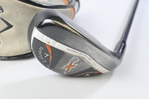 Callaway X2 Hot #4 Hybrid / 22 Degree / Stiff Flex X2 Hot 65 Shaft