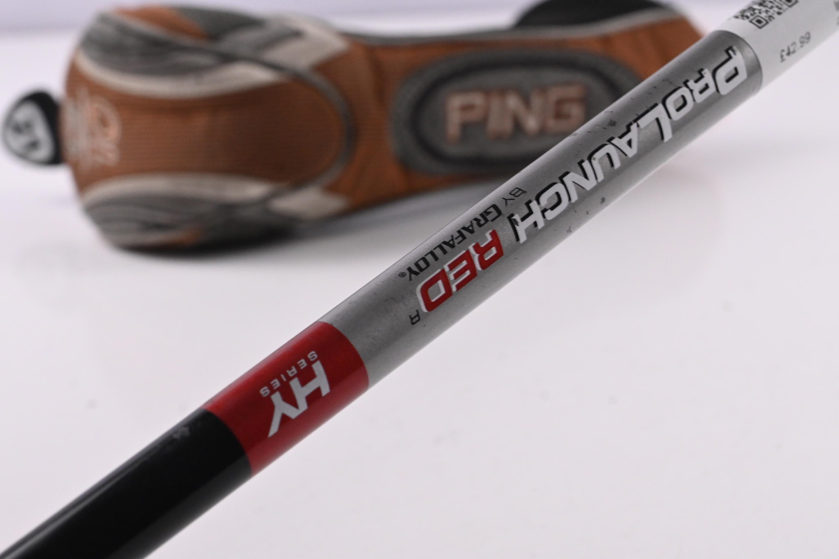 Ping G10 #3 Hybrid / 21 Degree / Regular Flex Graffaloy Prolaunch Red Shaft