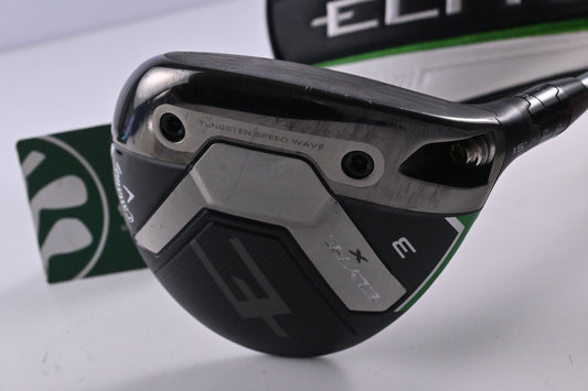 Callaway Elyte X #3 Wood / 15 Degree / Stiff Flex HZRDUS Gen4 Silver 70 Shaft