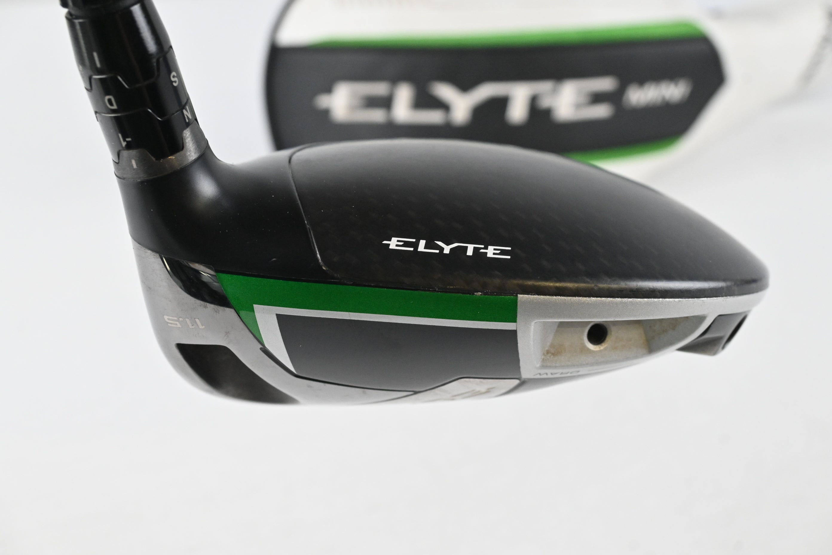 Callaway Elyte Mini Driver / 11.5 Degree / Regular Flex Denali Charcoal 50 Shaft