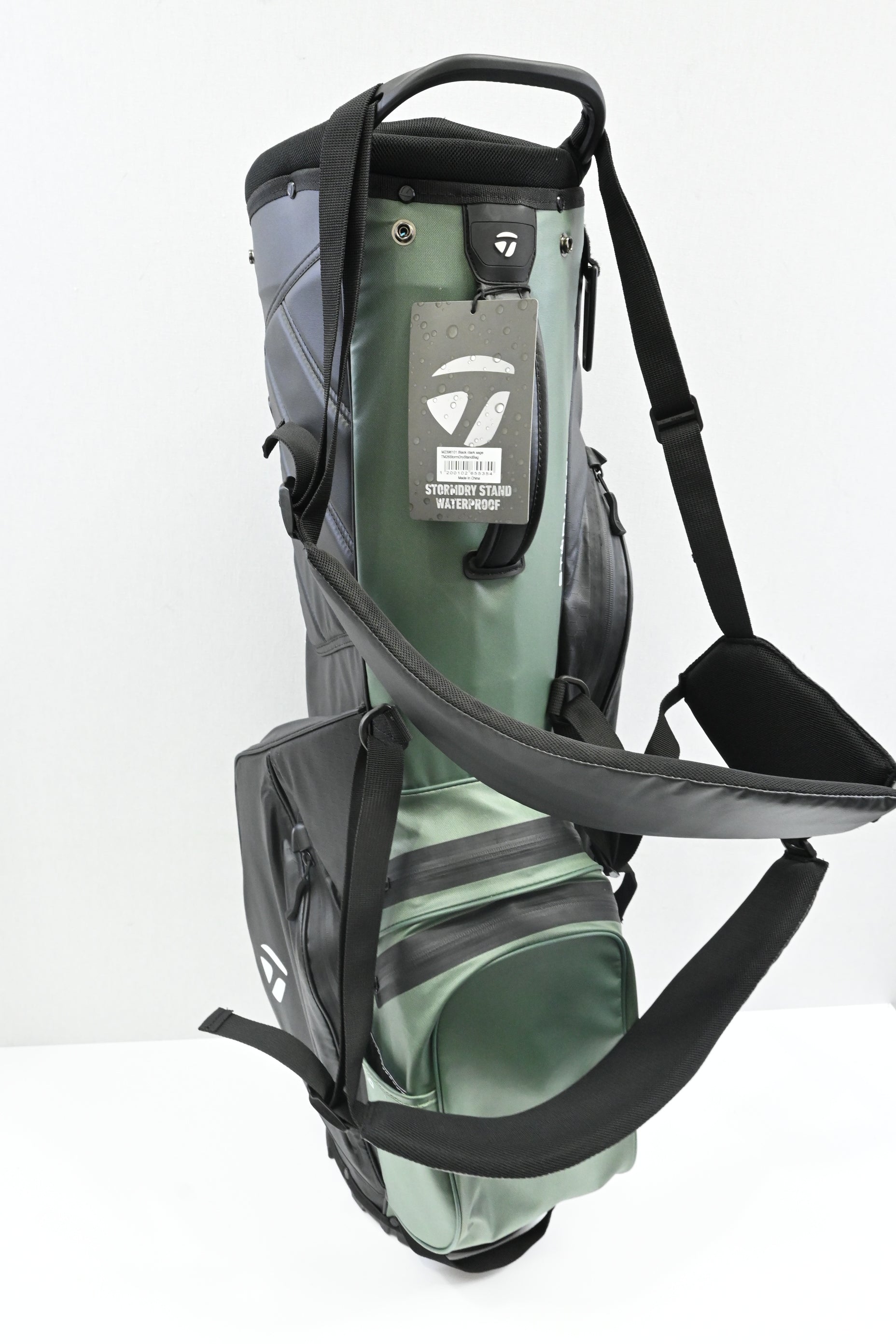 Taylormade Storm Dry Stand Bag / 4-Way / Black, Green